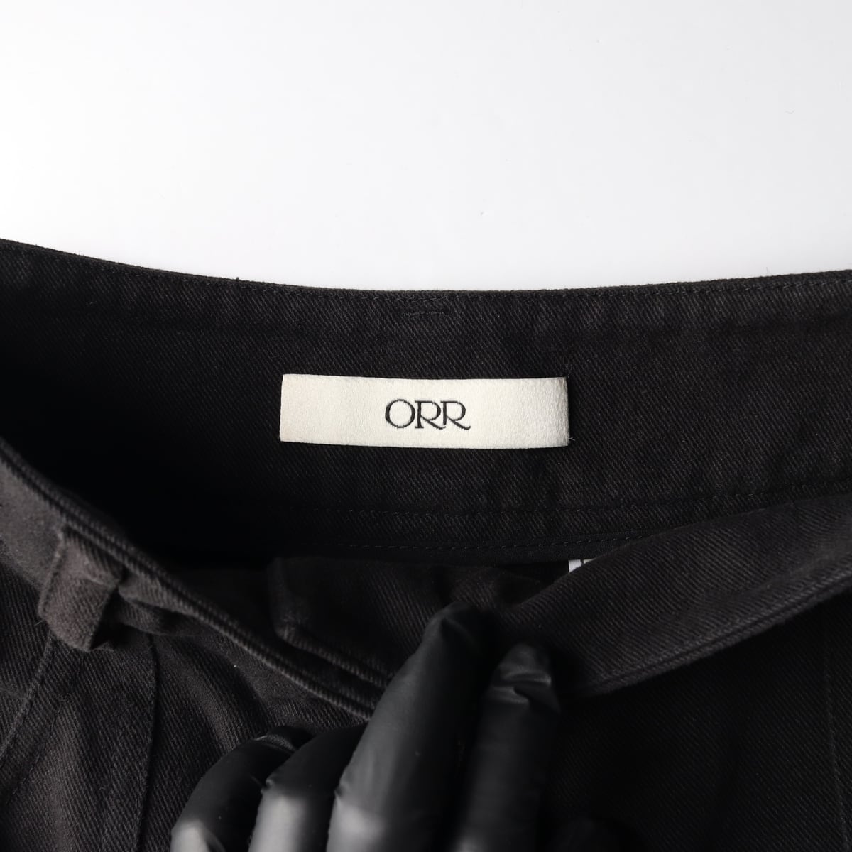 오르 ORR 22FW 와이드 절개 코튼 팬츠 바지  상세 이미지 3