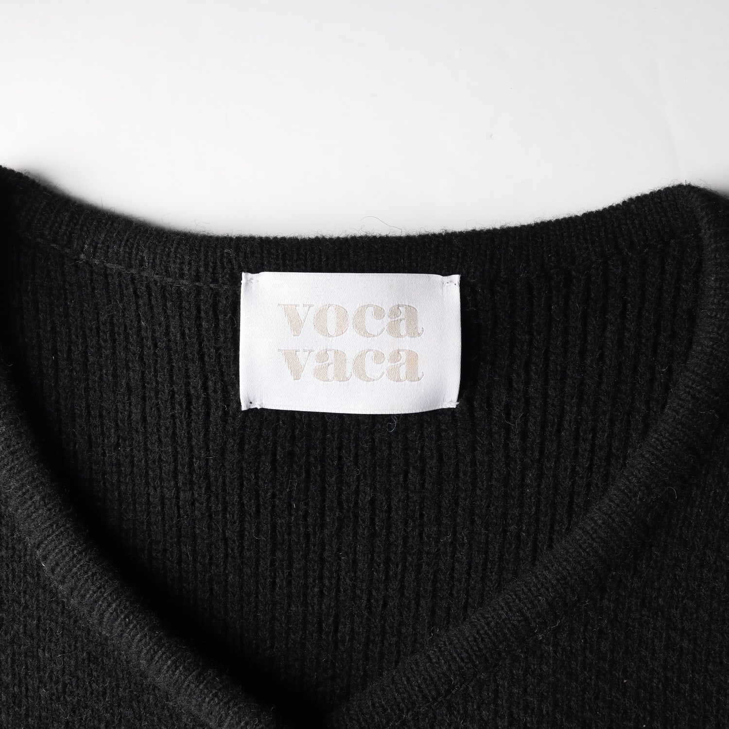 보카바카 22FW 세일러 스트라이프 니트 가디건 재킷 블랙  이미지 3