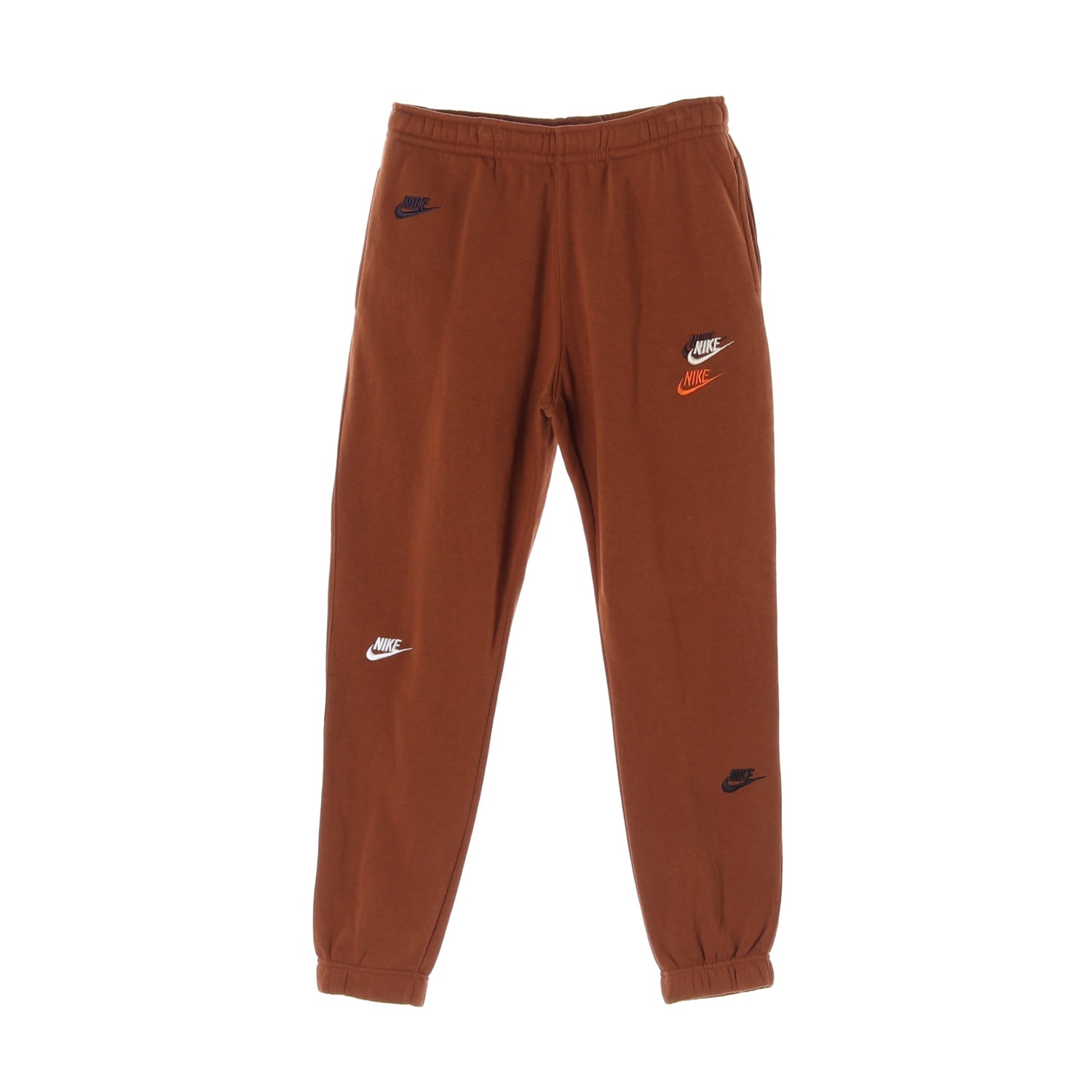 나이키 21FW 로고 자수 기모 트레이닝 조거팬츠 브라운 이미지 1