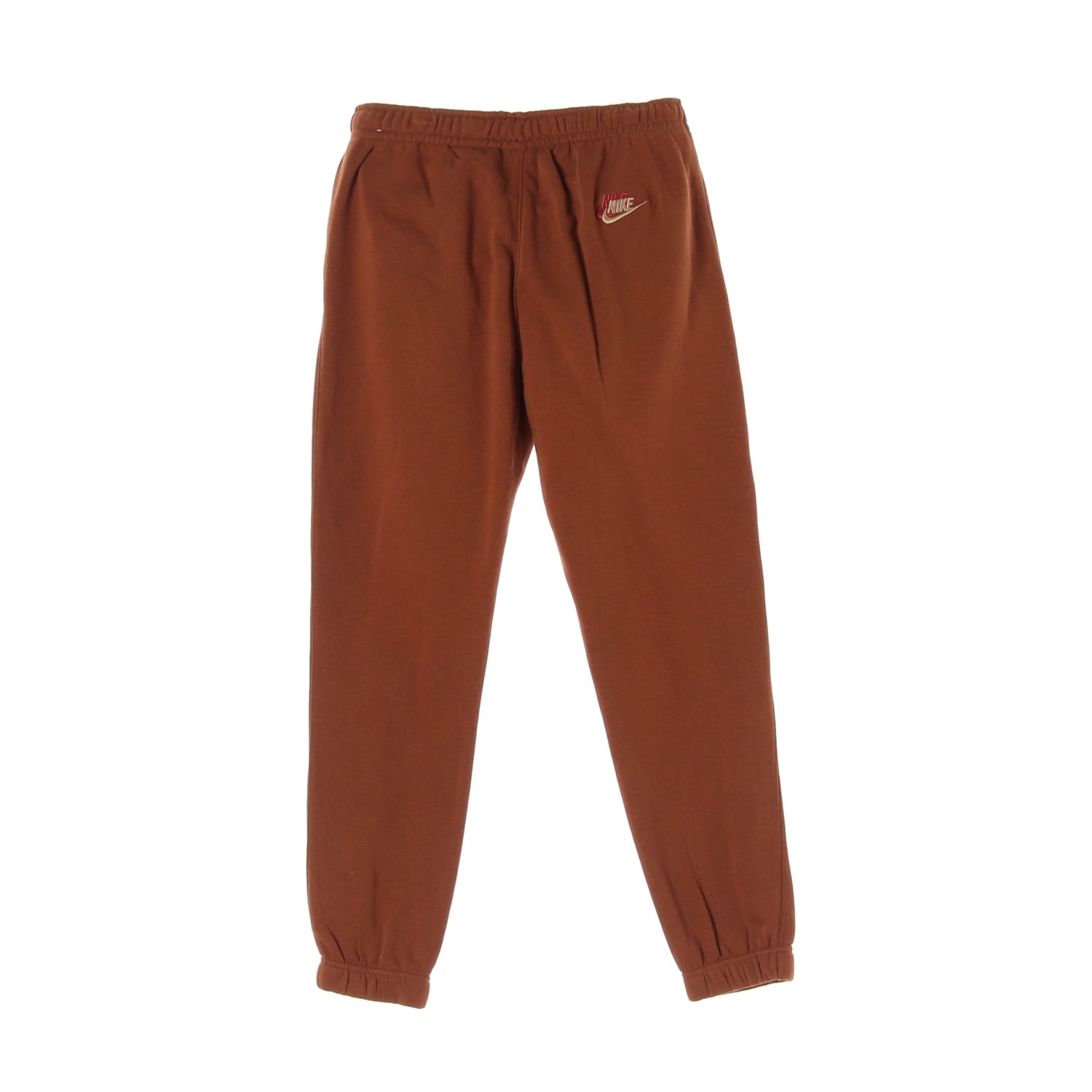 나이키 21FW 로고 자수 기모 트레이닝 조거팬츠 브라운 이미지 2