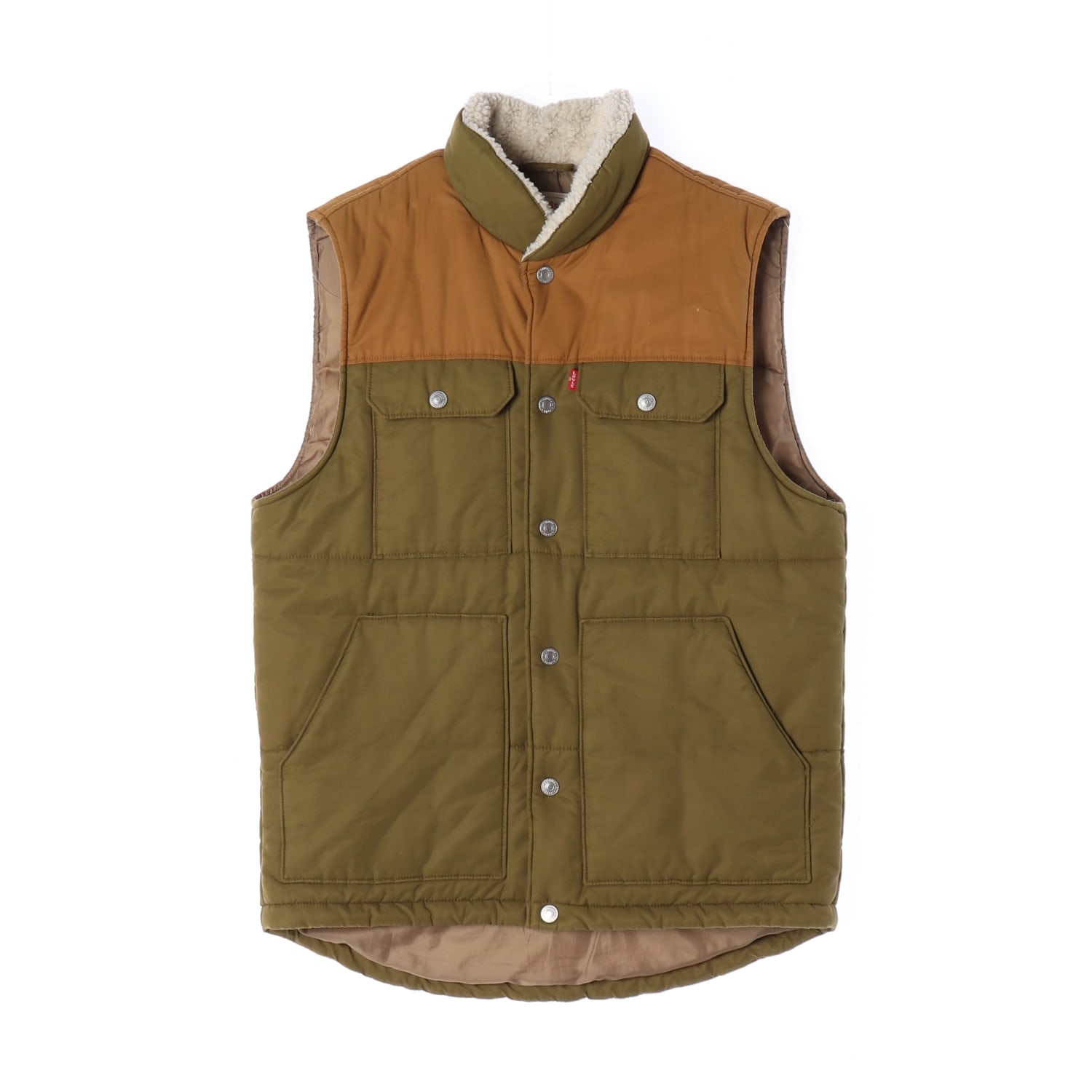 리바이스 셰르파 패딩 베스트 조끼 이미지 1