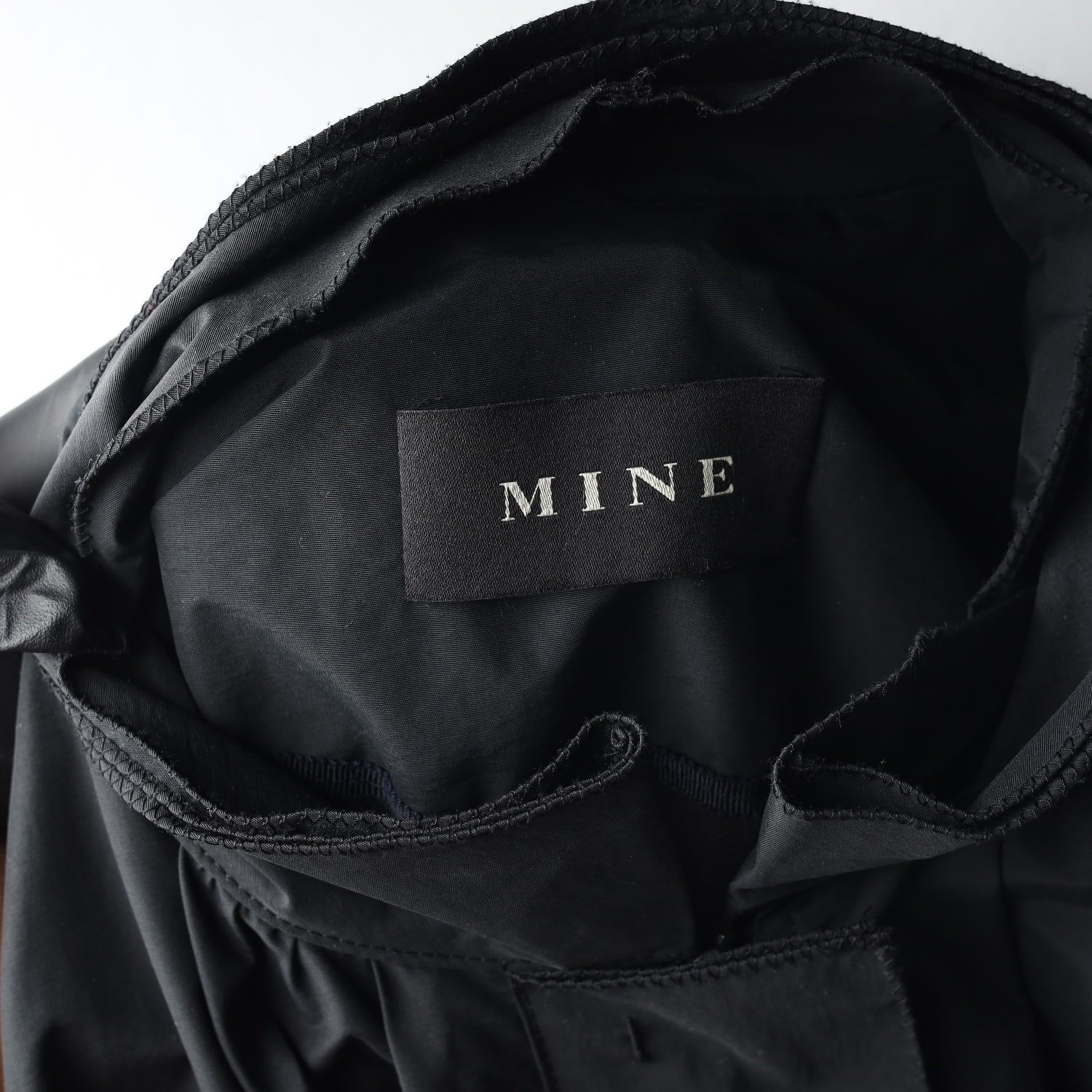 마인 스트링 플레어 사파리 야상 롱 코트 재킷 이미지 3