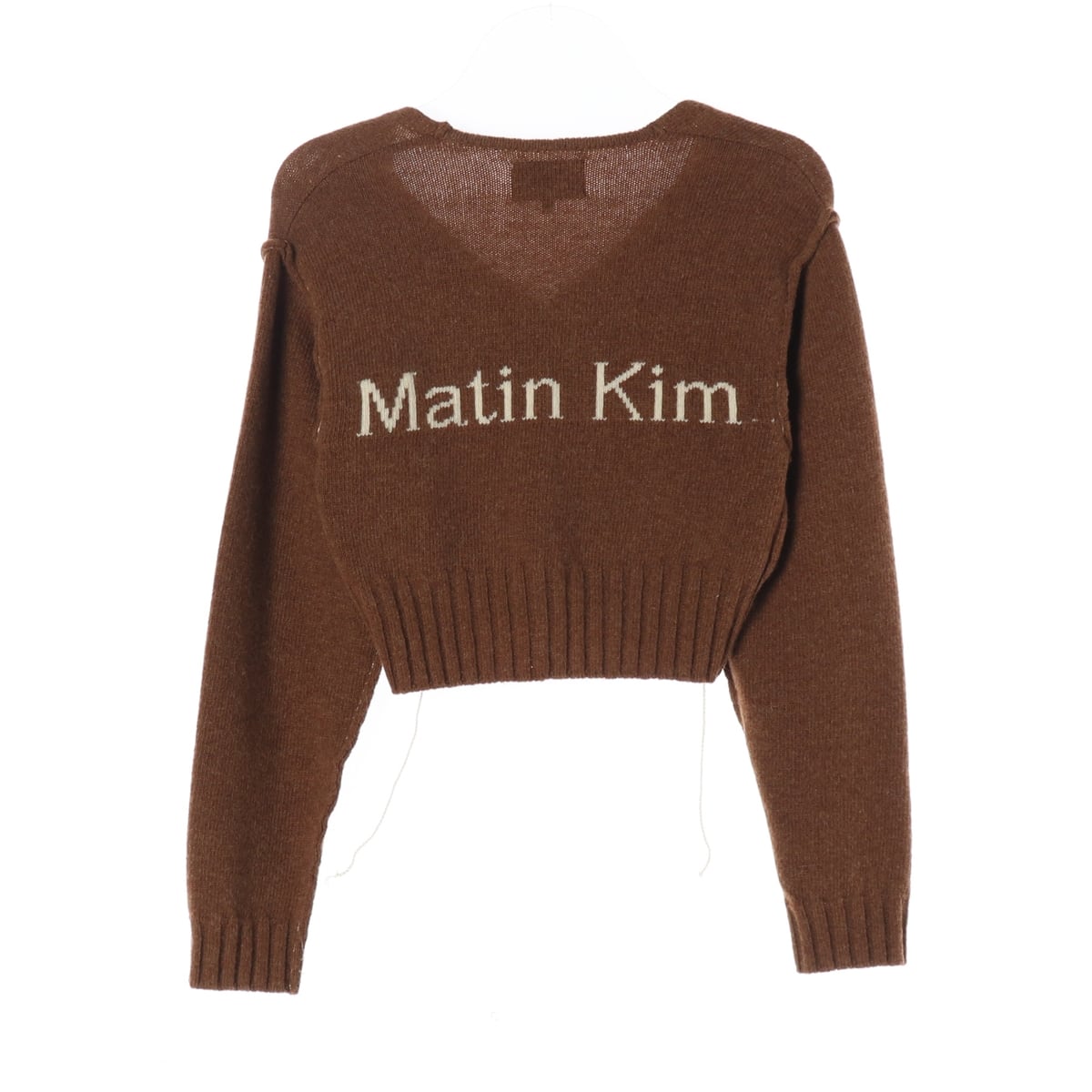 마뗑킴 23FW 스티치 포인트 울 니트 가디건 상세 이미지 2