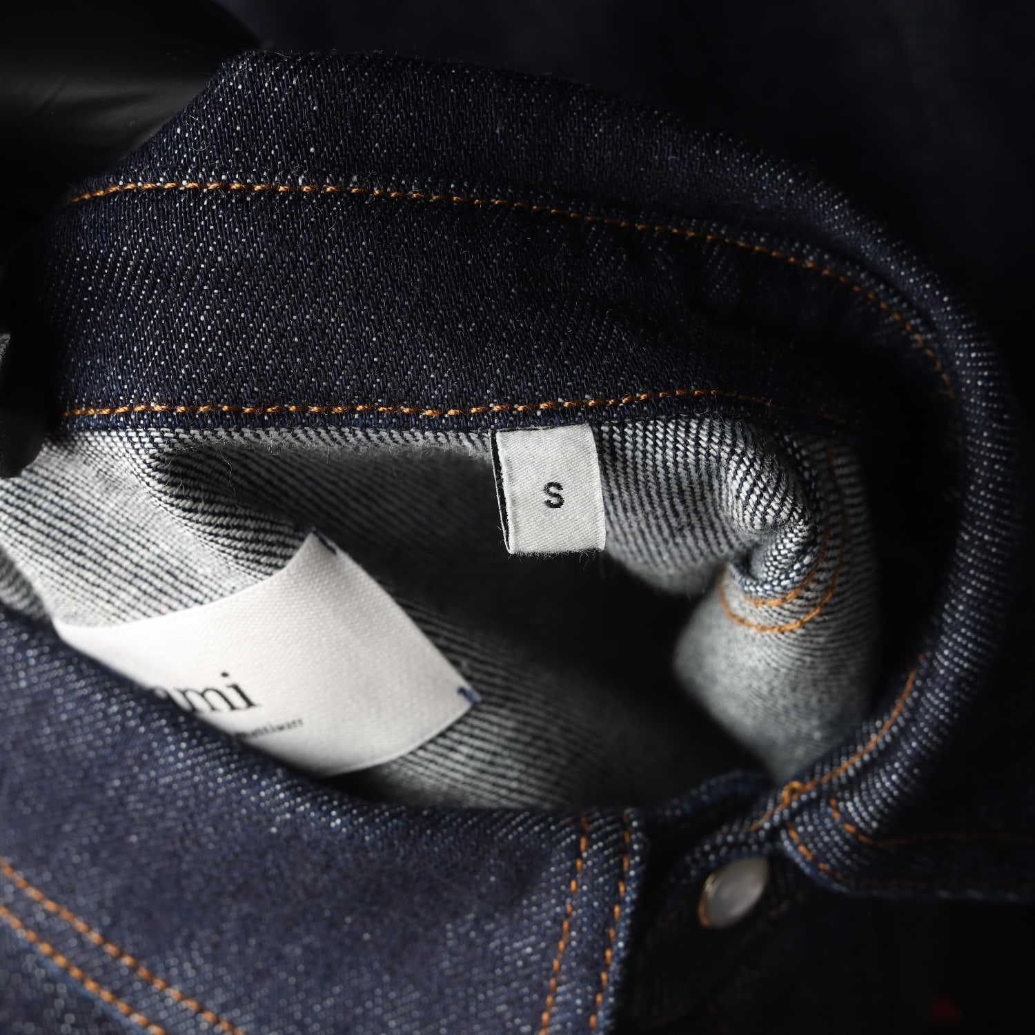 아미 ami 22FW 하트 로고 데님 셔츠 이미지 4