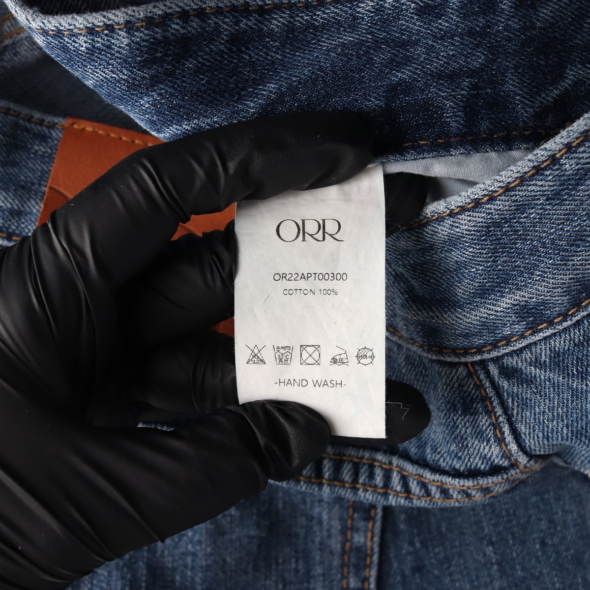 오르 ORR 22FW 스트레이트핏 데님팬츠 상세 이미지 5