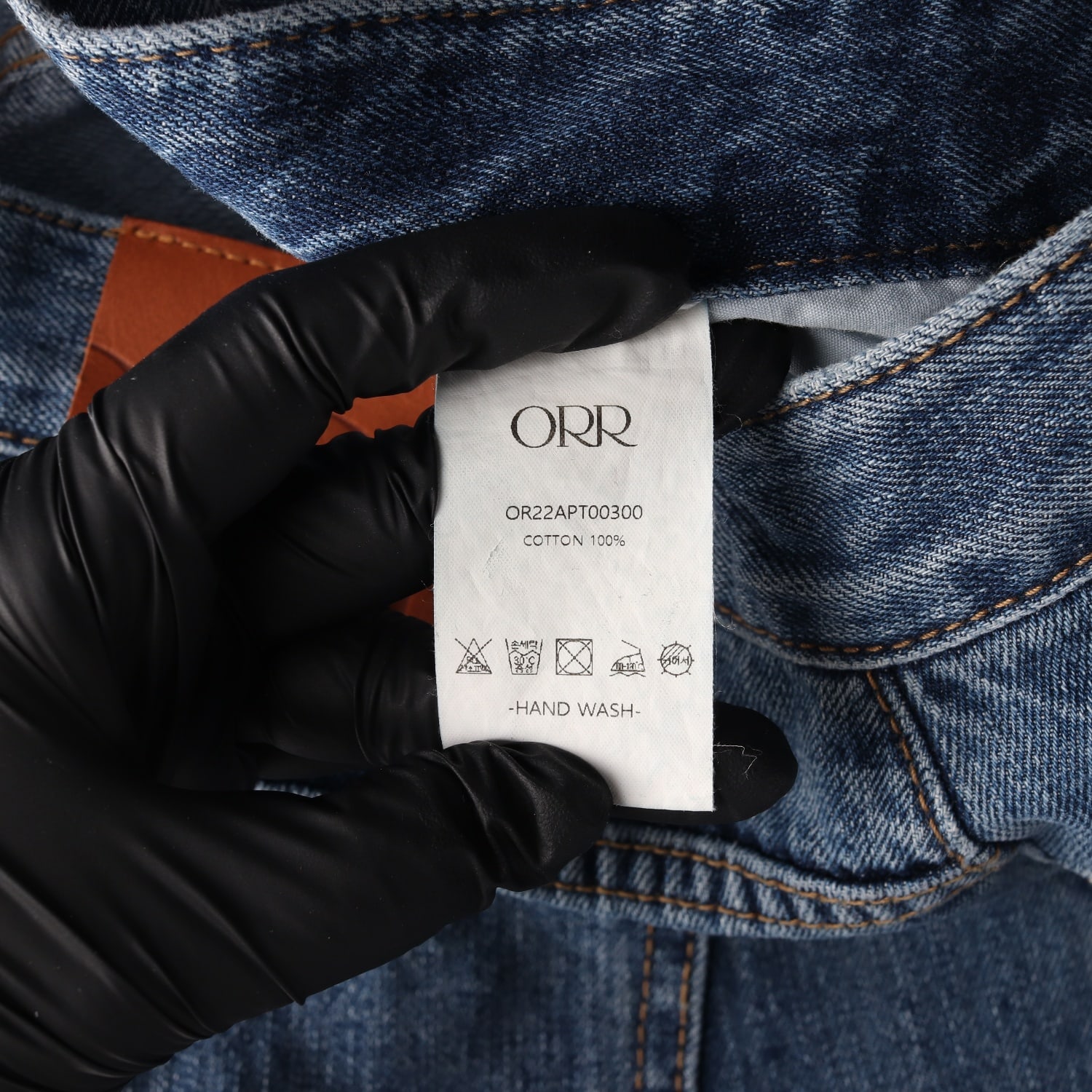 오르 ORR 22FW 스트레이트핏 데님팬츠 이미지 5