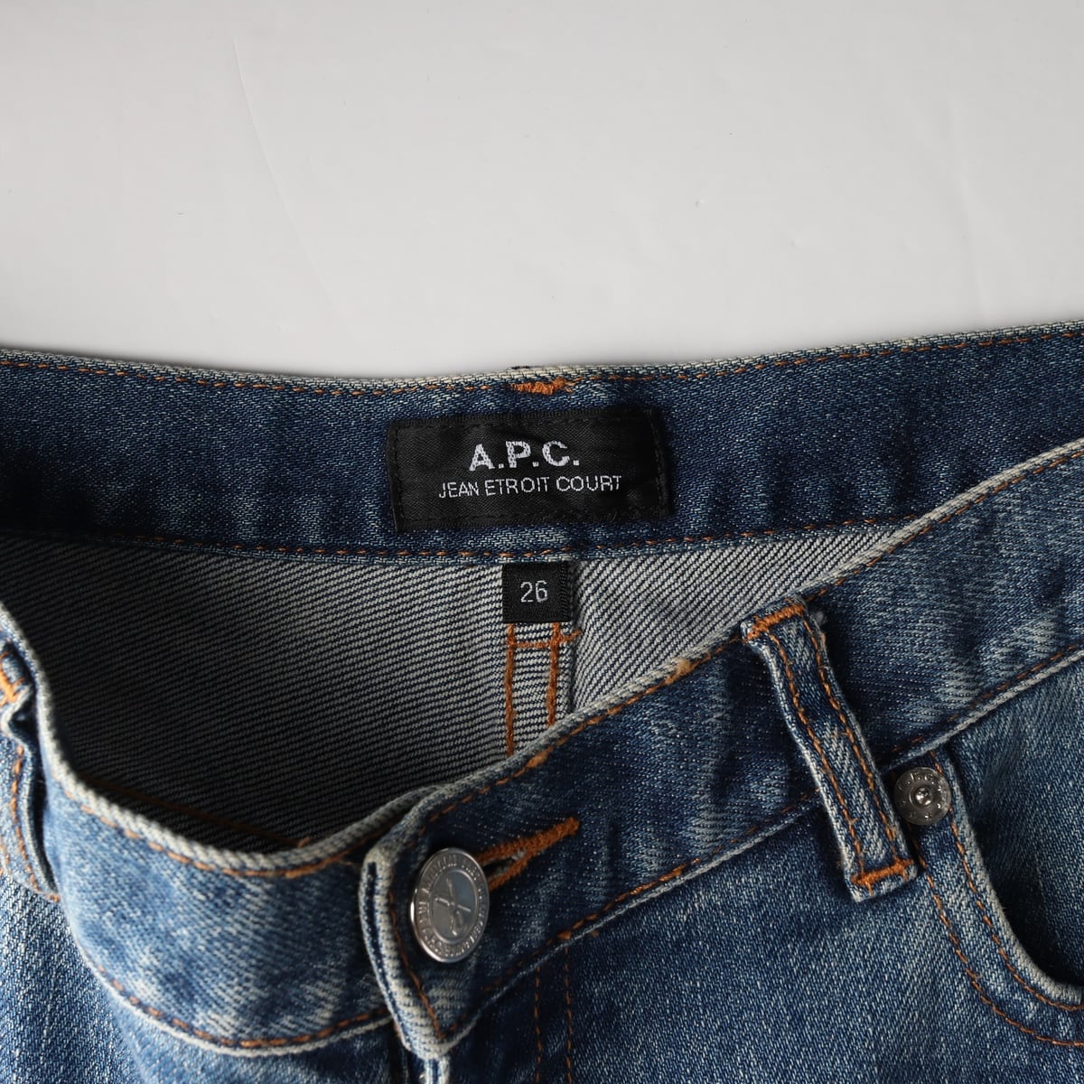 아페쎄 APC 스트레치 스키니 데님 팬츠 청바지  상세 이미지 3