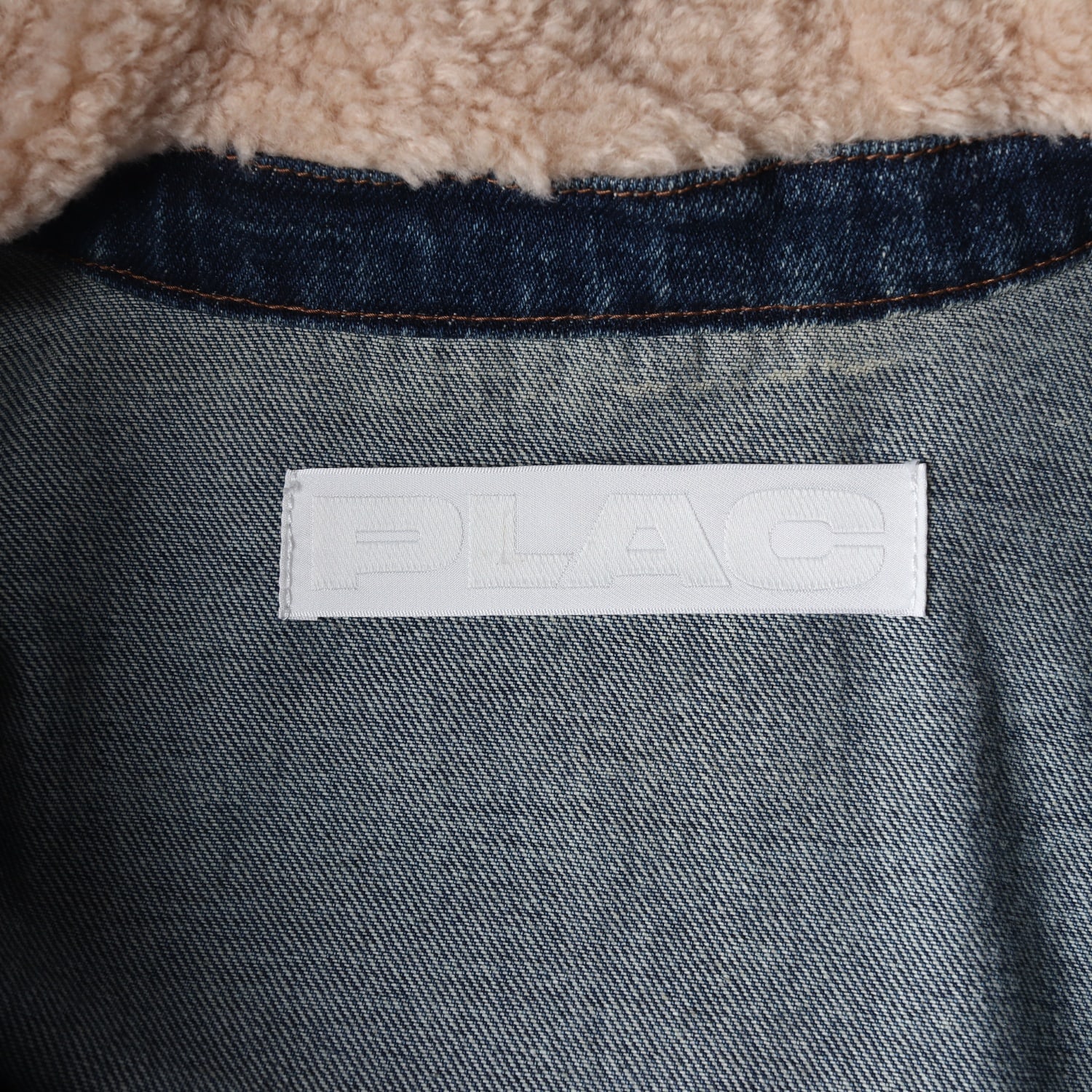 플랙 22FW M62 미드 블루 시어링 데님 자켓 이미지 3