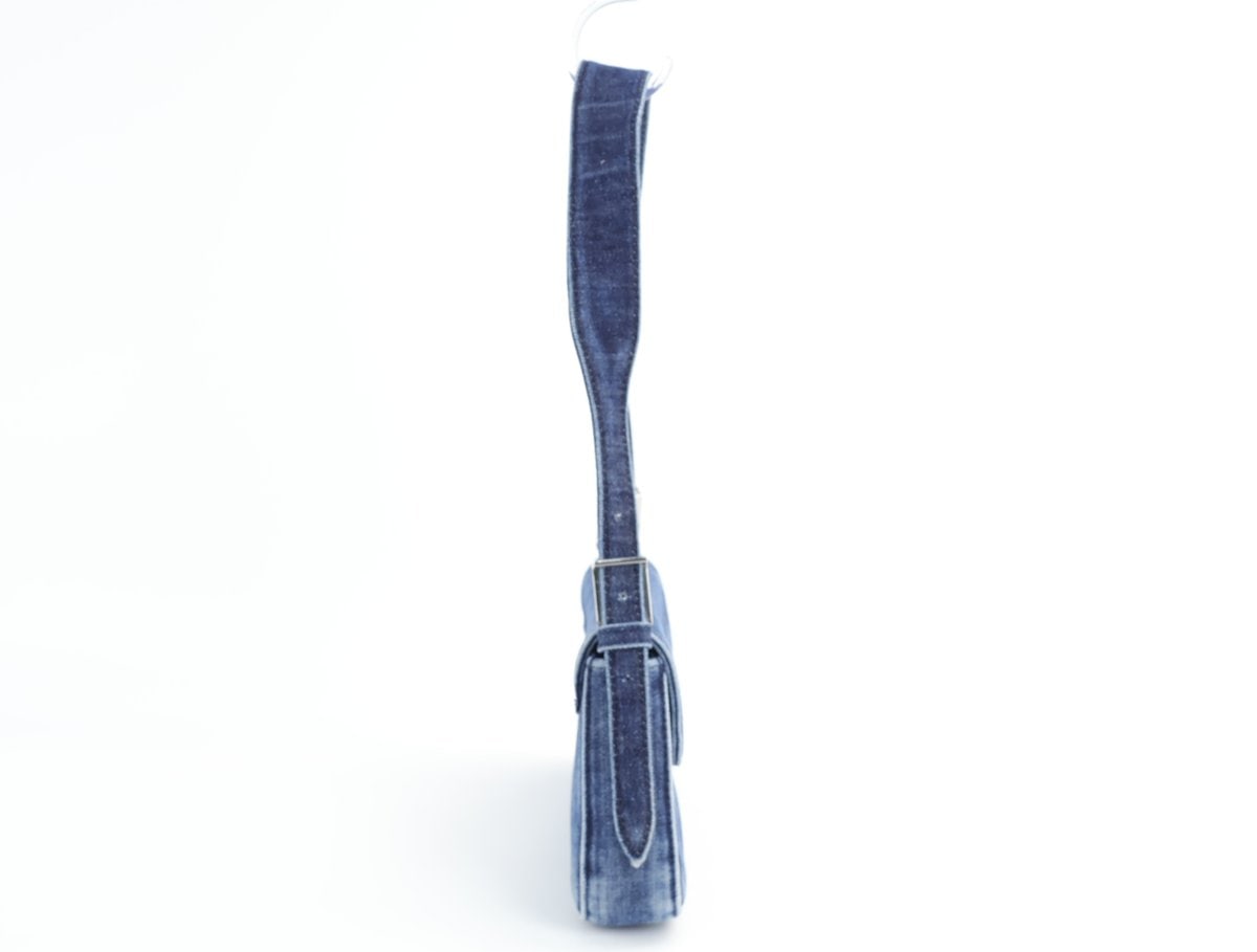 자라 플랩 데님 숄더백 이미지 3