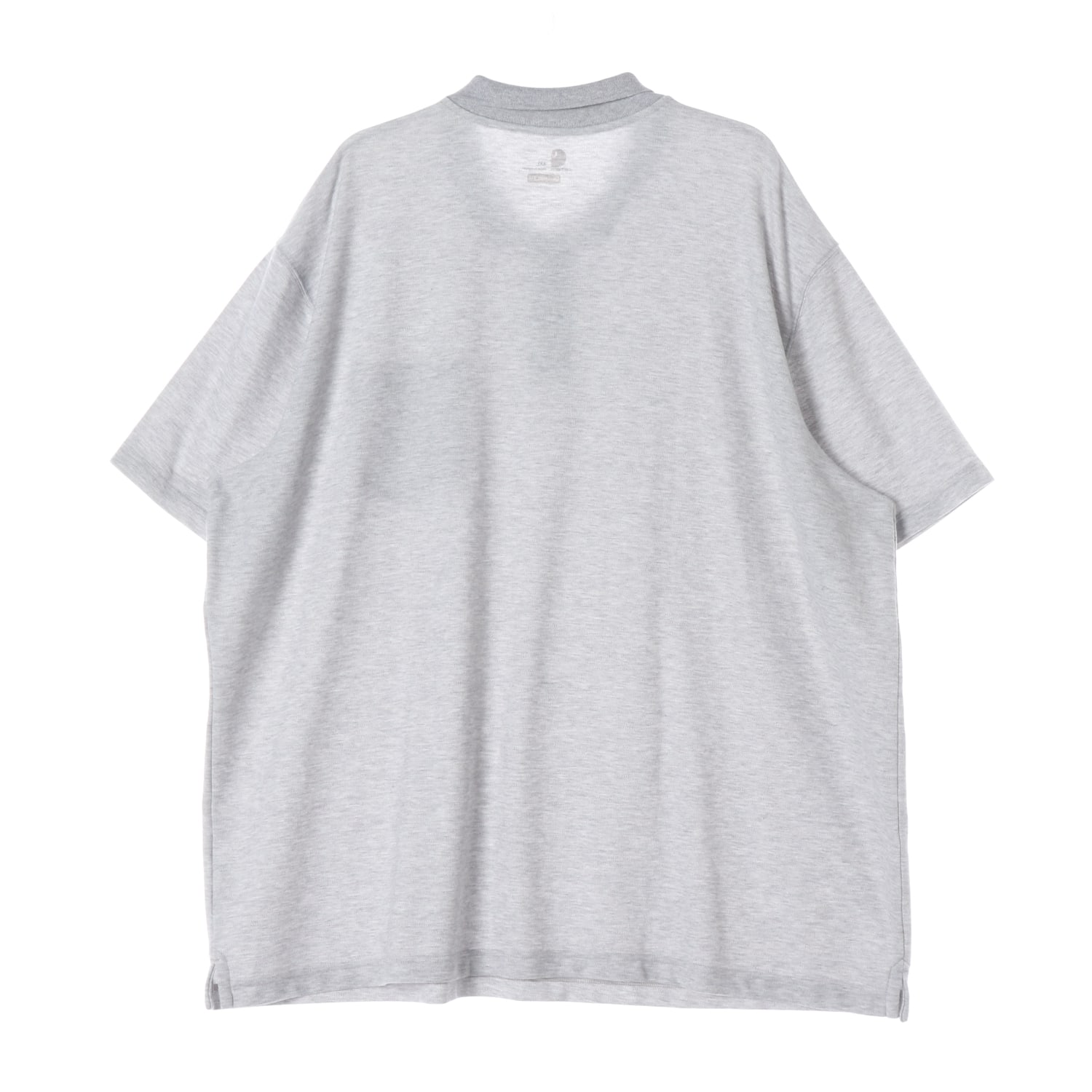 칼하트 오리지널 핏 포켓 폴로 반팔 티셔츠 멜란지그레이 4XL 이미지 2