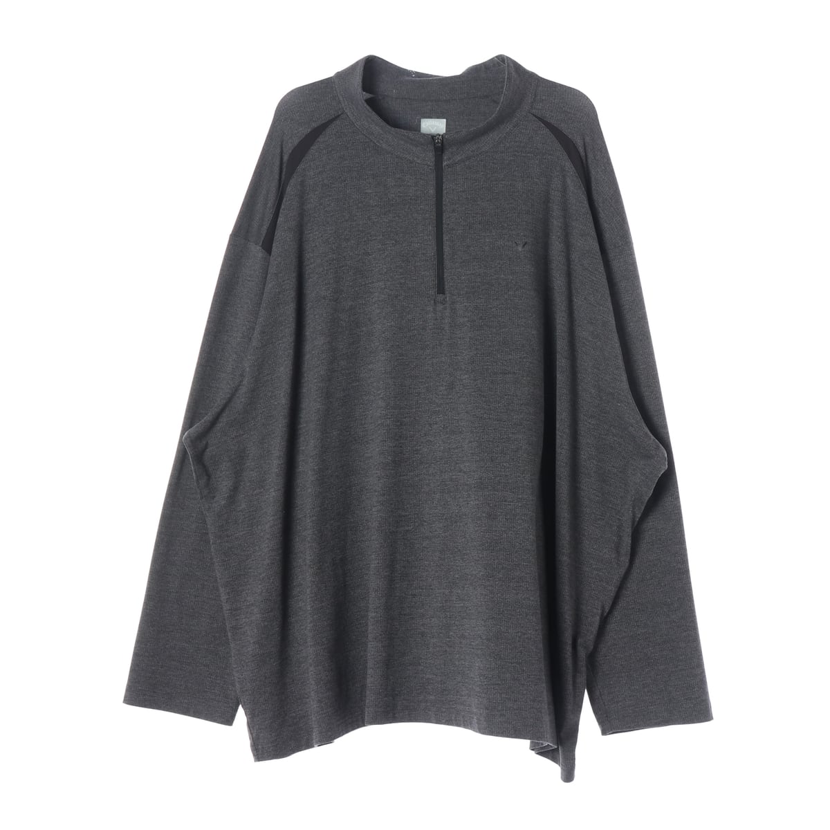 캘러웨이 골프 빅사이즈 하프집업 긴팔 티셔츠 5XL 상세 이미지 1