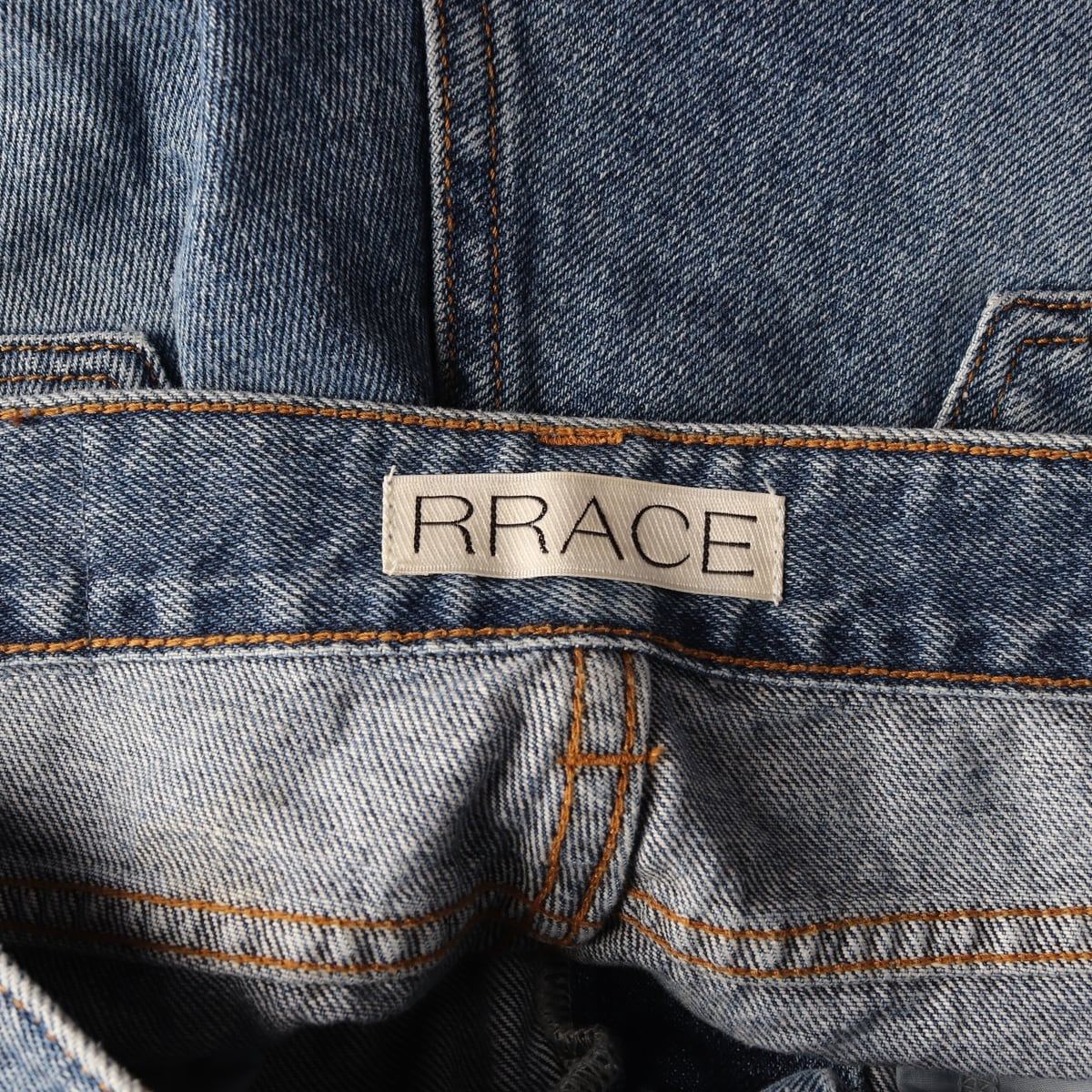 레이스 RRACE 커브 스트레이트 데님팬츠 청바지 블루  상세 이미지 3
