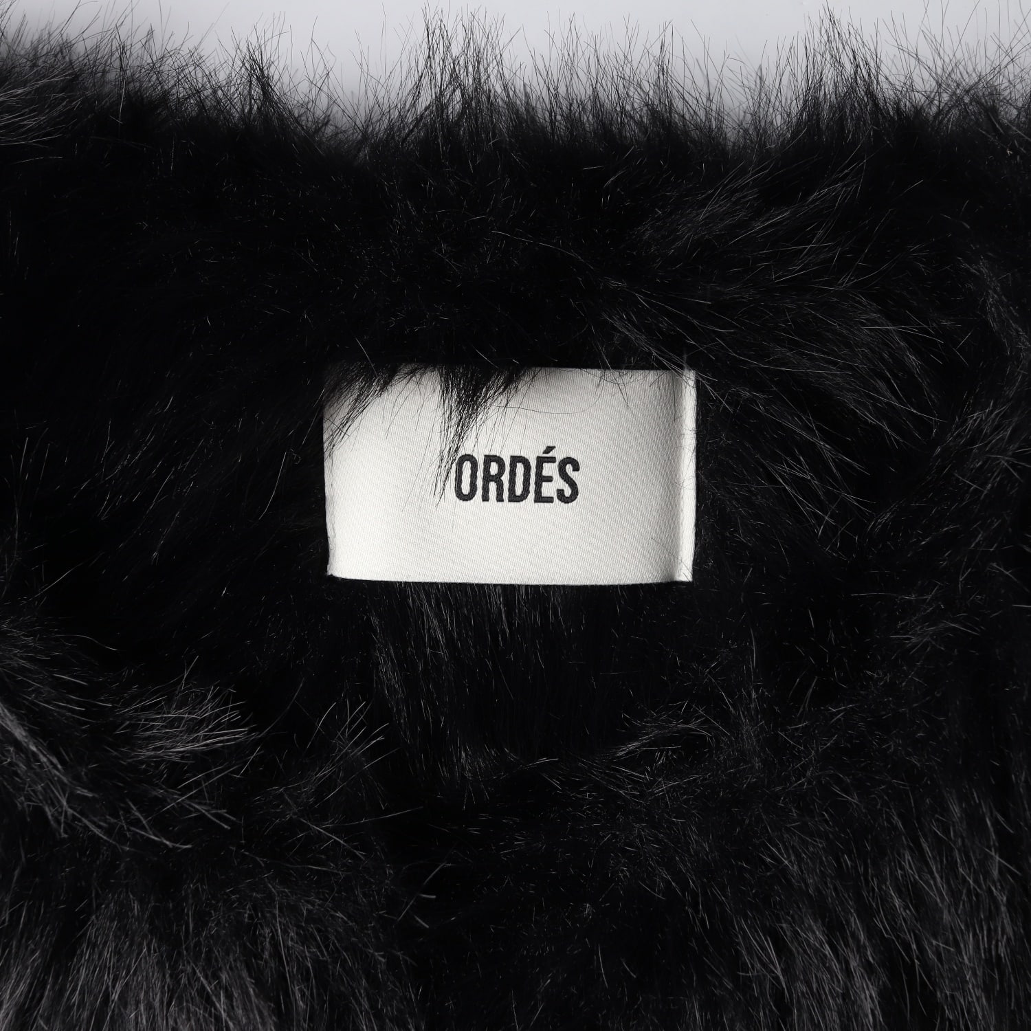오데스 ORDES 아멜리아 퍼 자켓 코트 재킷 블랙 이미지 4