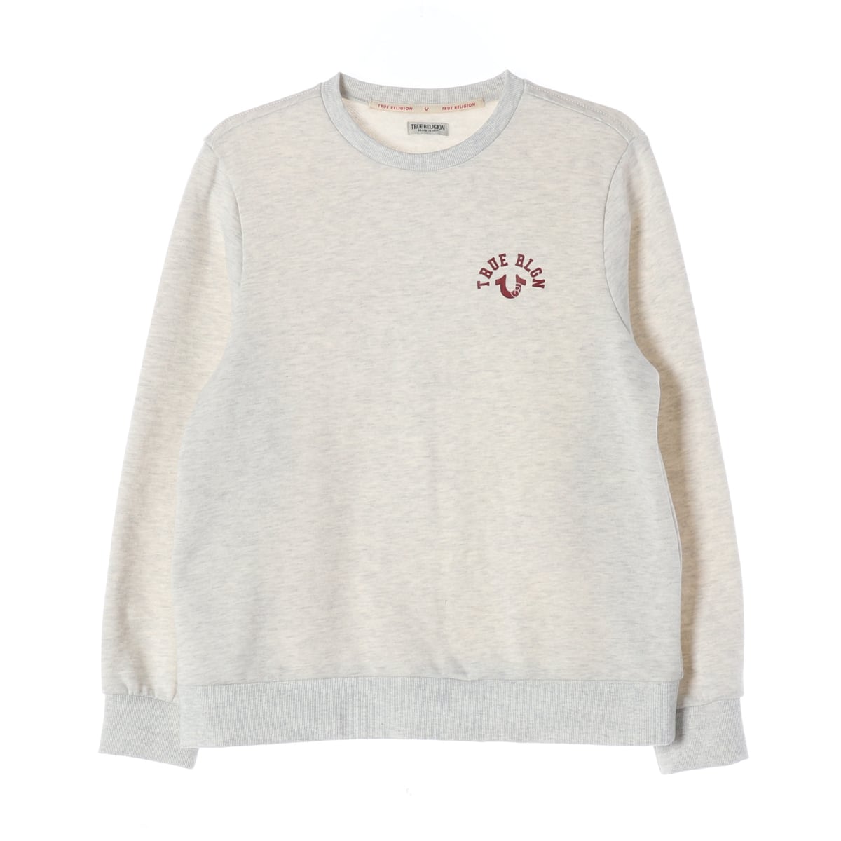 트루릴리전 21FW 로고 기모 맨투맨 스웨트셔츠 오트밀  상세 이미지 1