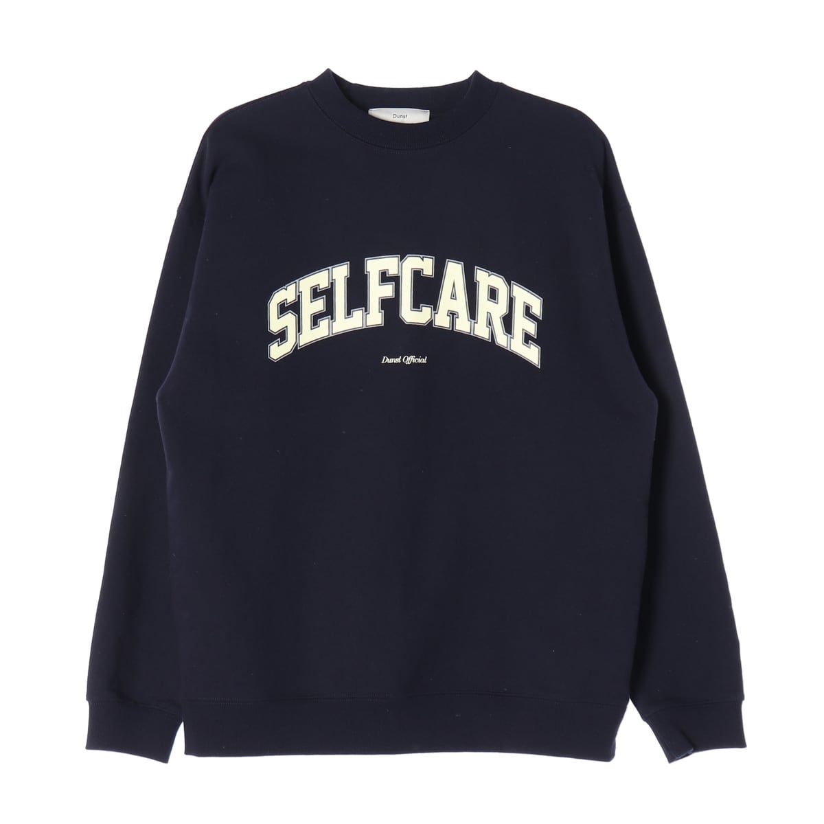 던스트 SELFCARE 셀프케어 맨투맨 스웨트셔츠 다크네이비 상세 이미지 1