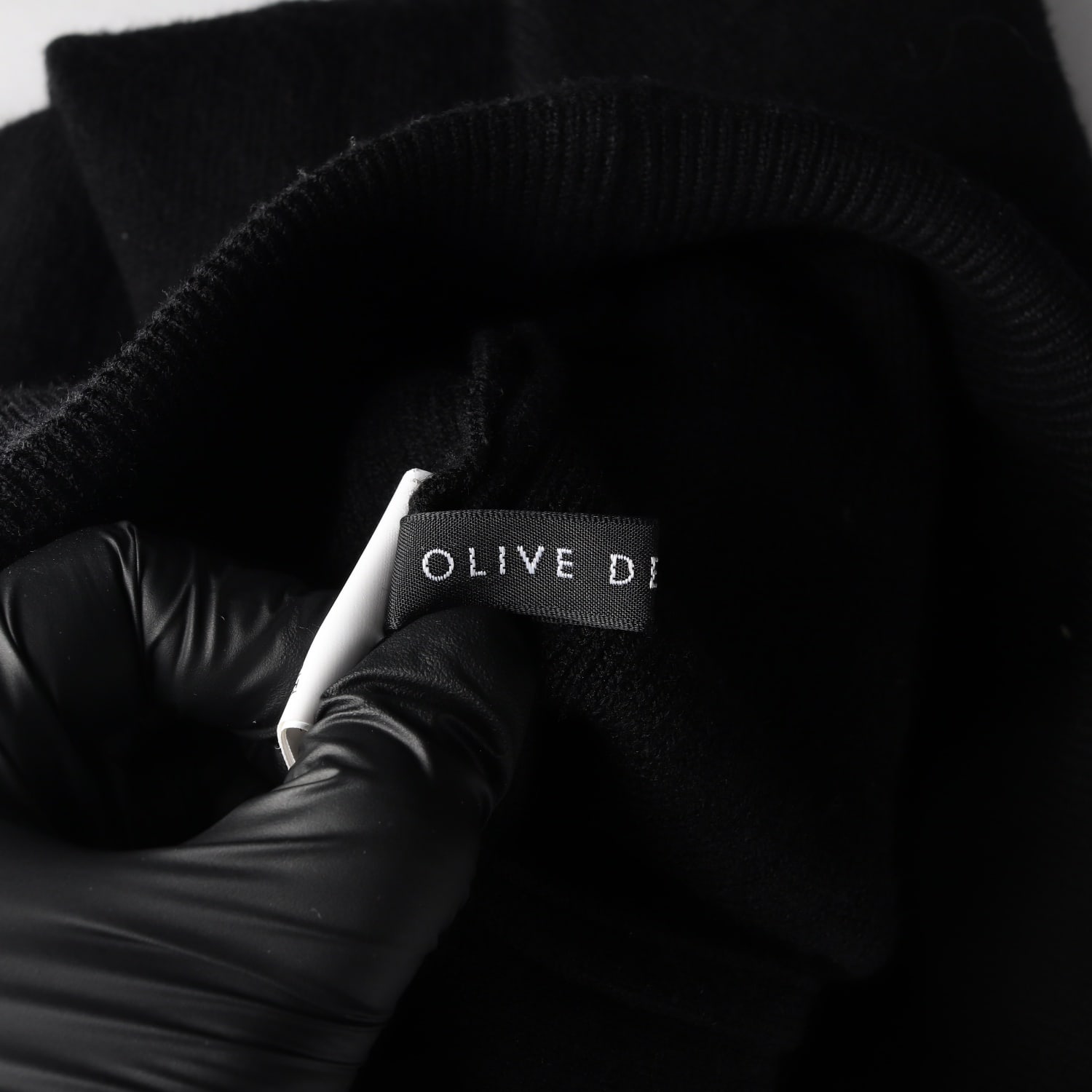 올리브데올리브 22FW 울 블렌드 니트 롱 스커트 치마  이미지 3