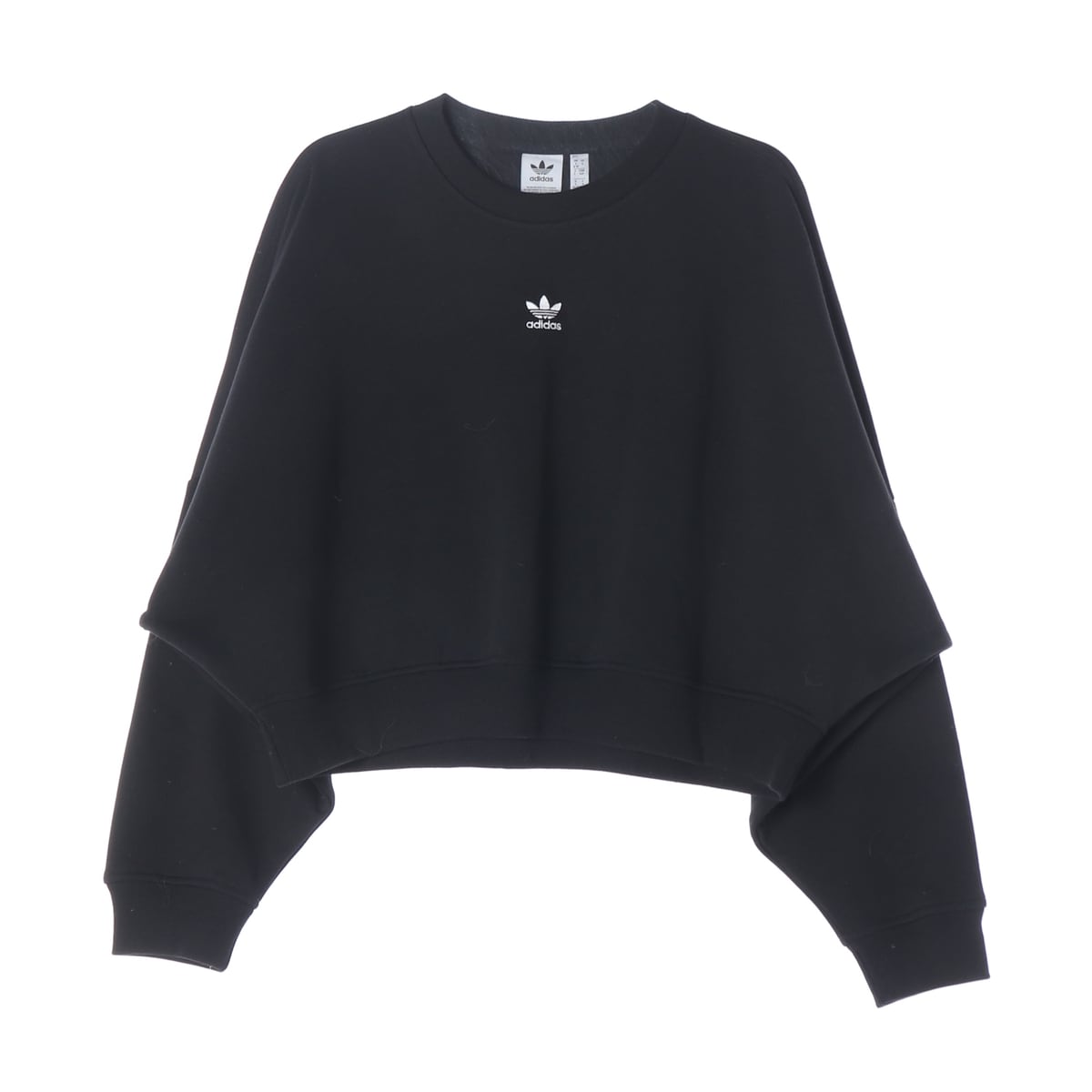 아디다스 24FW 슈퍼스타 크롭핏 맨투맨 상세 이미지 1