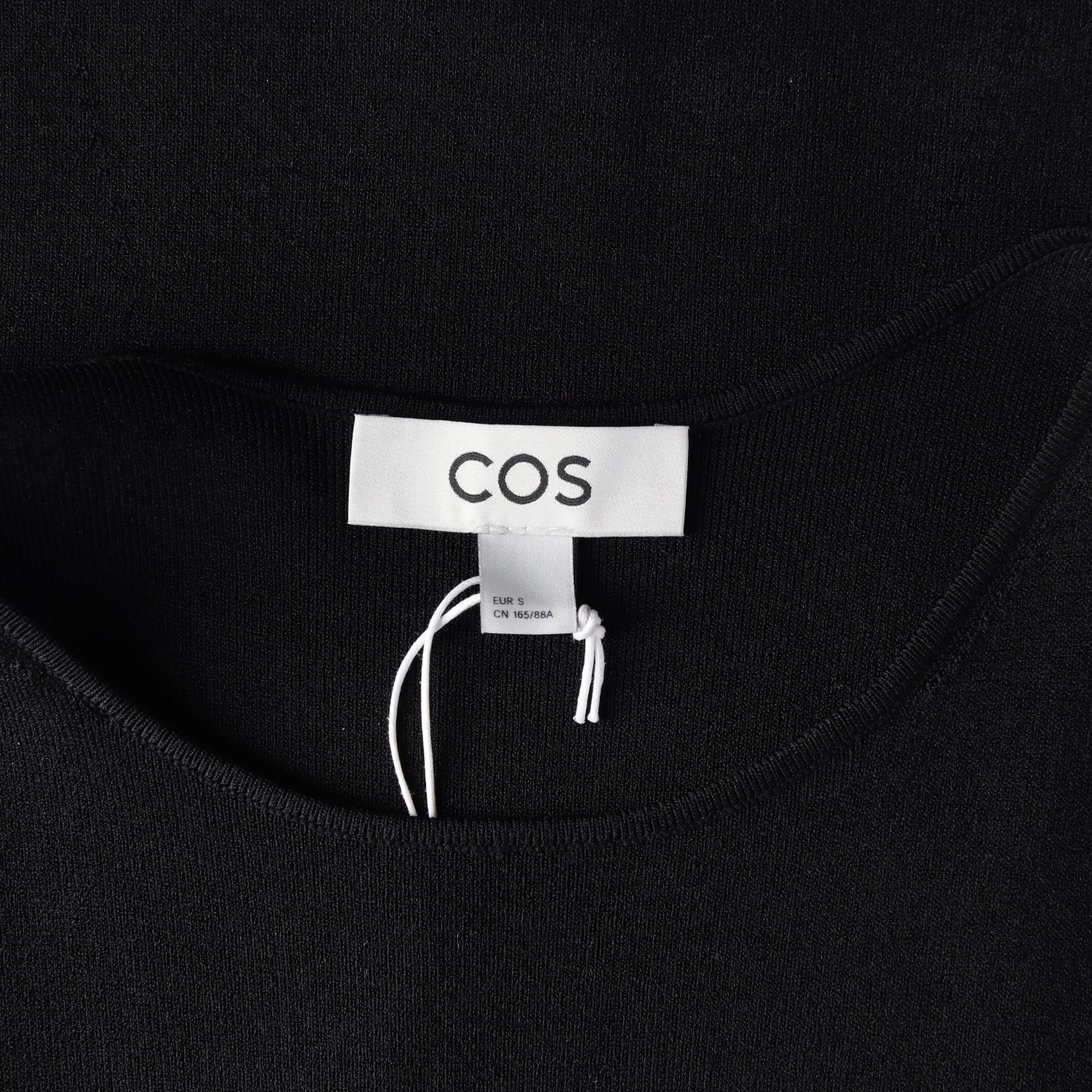 (새상품) 코스COS 슬리브리스 블랙 튜브 원피스 이미지 3