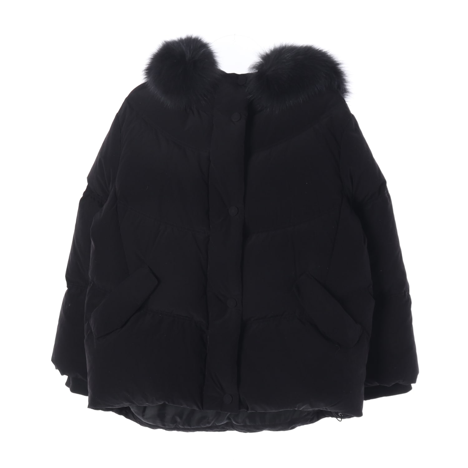 보브 VOV 22FW 폭스 퍼 구스 다운 숏 패딩 이미지 1