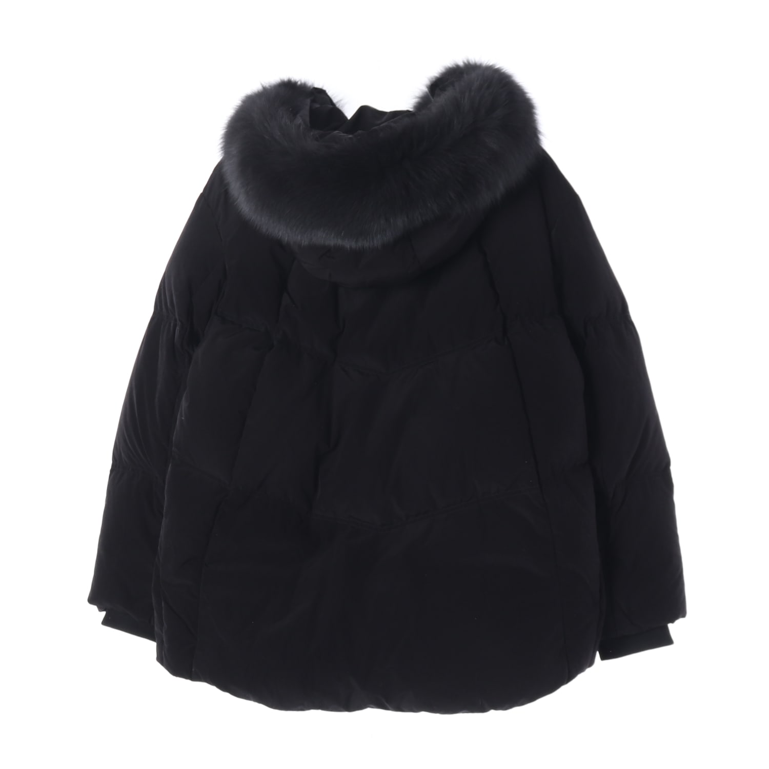 보브 VOV 22FW 폭스 퍼 구스 다운 숏 패딩 이미지 3