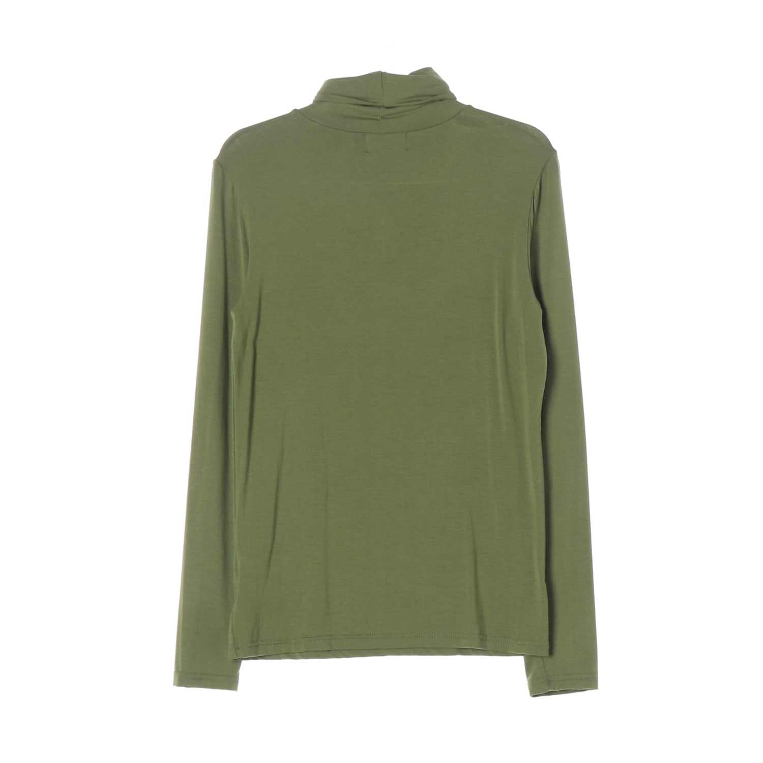 리올그 REORG 25FW R 베이직 폴라 올리브 긴팔 티셔츠 이미지 2