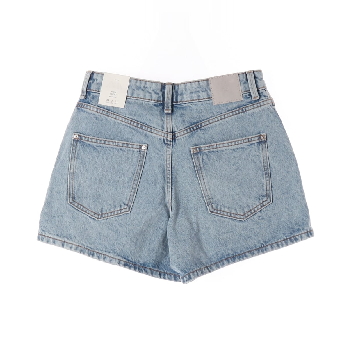 (새상품) 자라 ZARA 연청 데님 숏팬츠 상세 이미지 2
