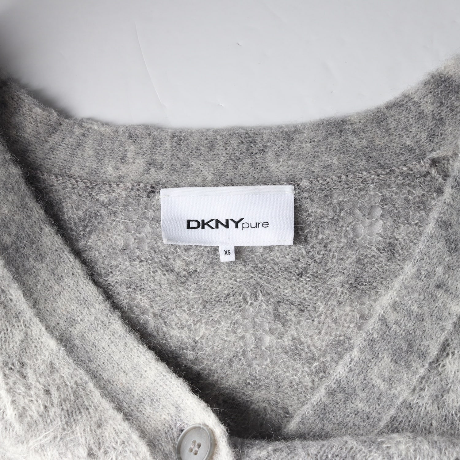 디케이엔와이 DKNY 22SS 알파카 울 블렌드 니트 가디건 이미지 3