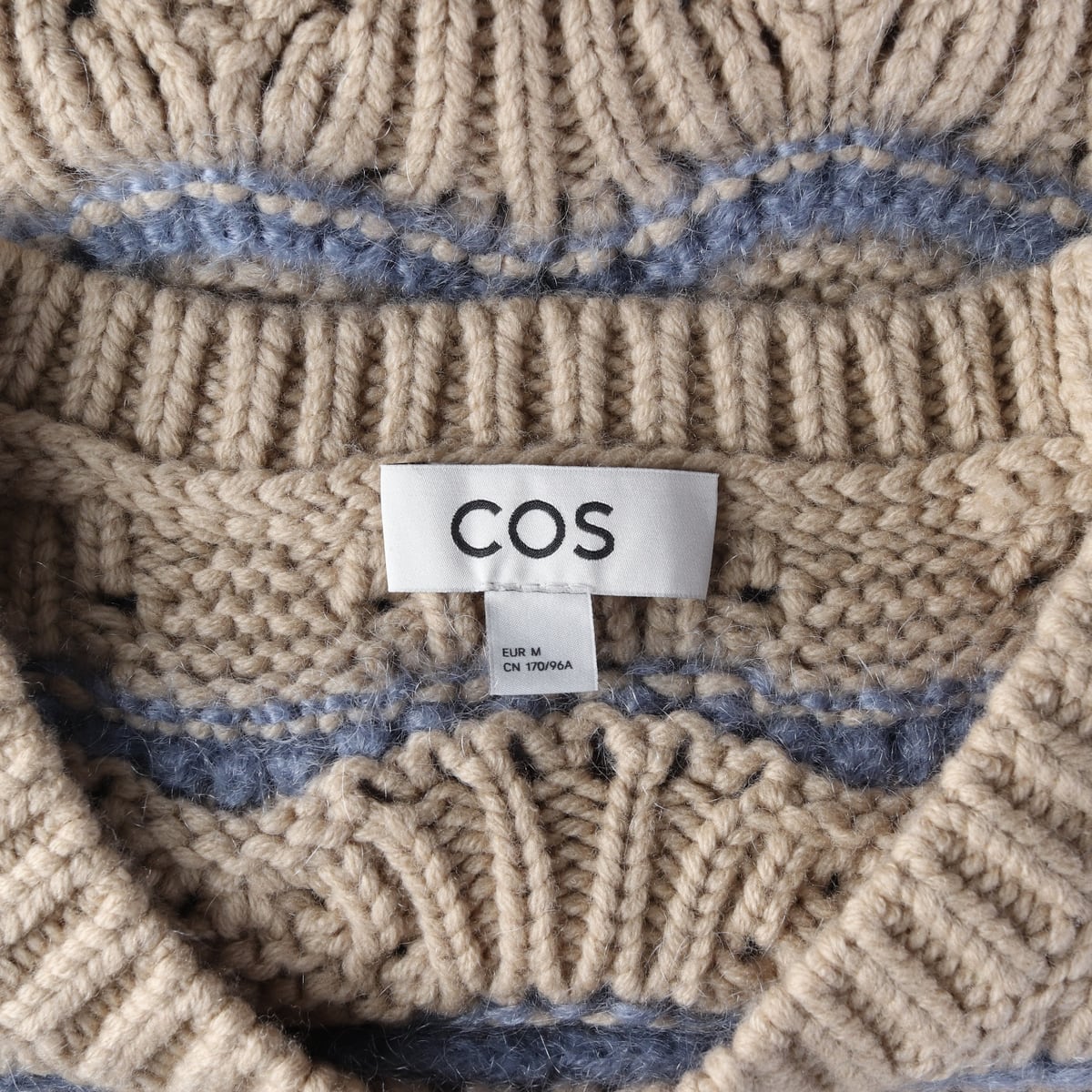 코스 COS 22FW 레귤러 핏 포인텔 니트 베스트 상세 이미지 3