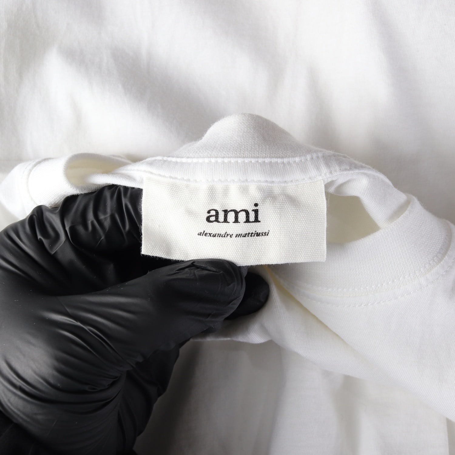 아미 ami 21SS 스몰 로고 하트 코튼 반팔 티셔츠 이미지 3