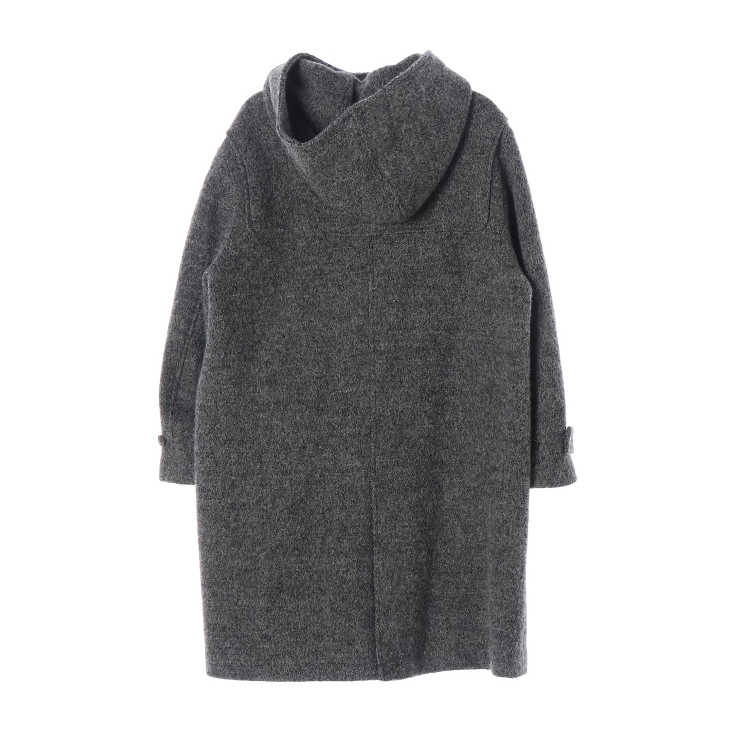 로라로라 24FW 울 블렌드 후드 더플 롱 코트 떡볶이코트 이미지 2