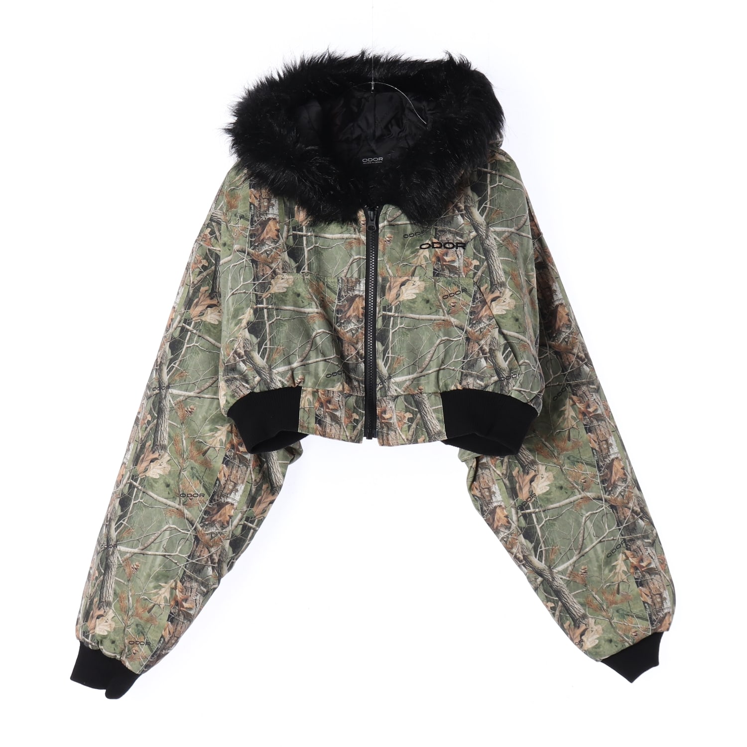 (새상품) 오도어 ODOR 24FW 포레스트 플러피 점퍼 숏 패딩 이미지 1