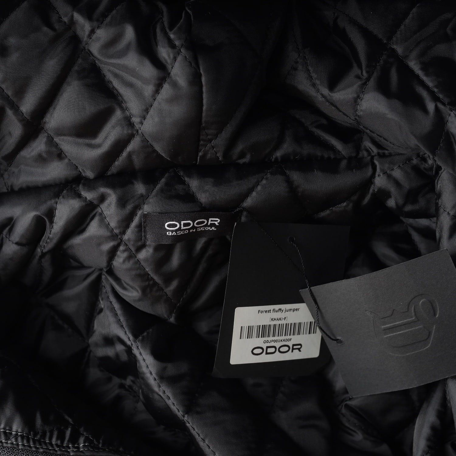 (새상품) 오도어 ODOR 24FW 포레스트 플러피 점퍼 숏 패딩 이미지 4