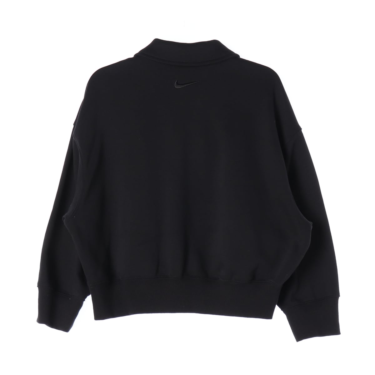 나이키 23FW 플리스 크롭 카라 폴로 기모 스웨트셔츠 맨투맨 블랙 상세 이미지 2