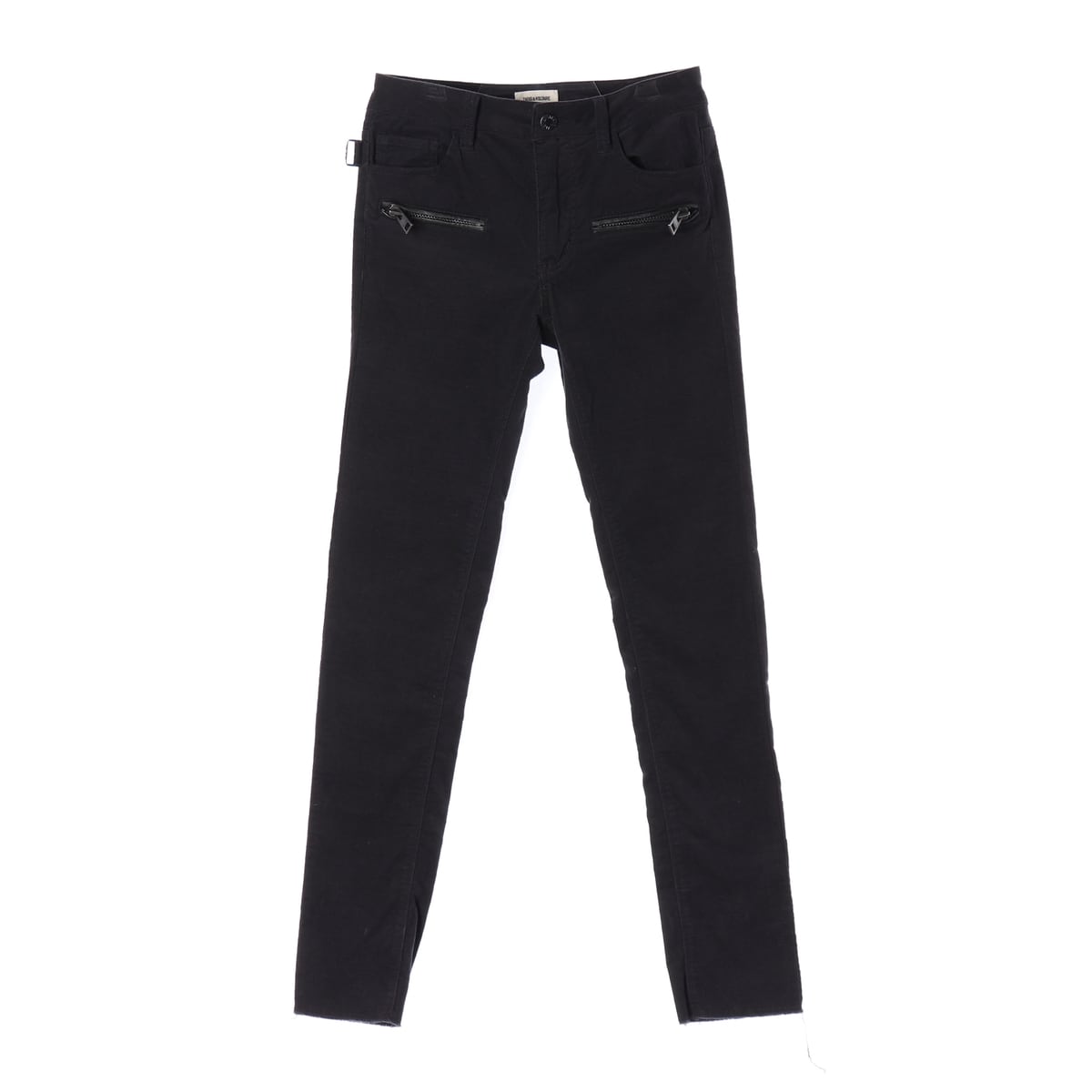 쟈딕앤볼테르 EVA ZIP VELOURS 스키니진 데님 팬츠 상세 이미지 1