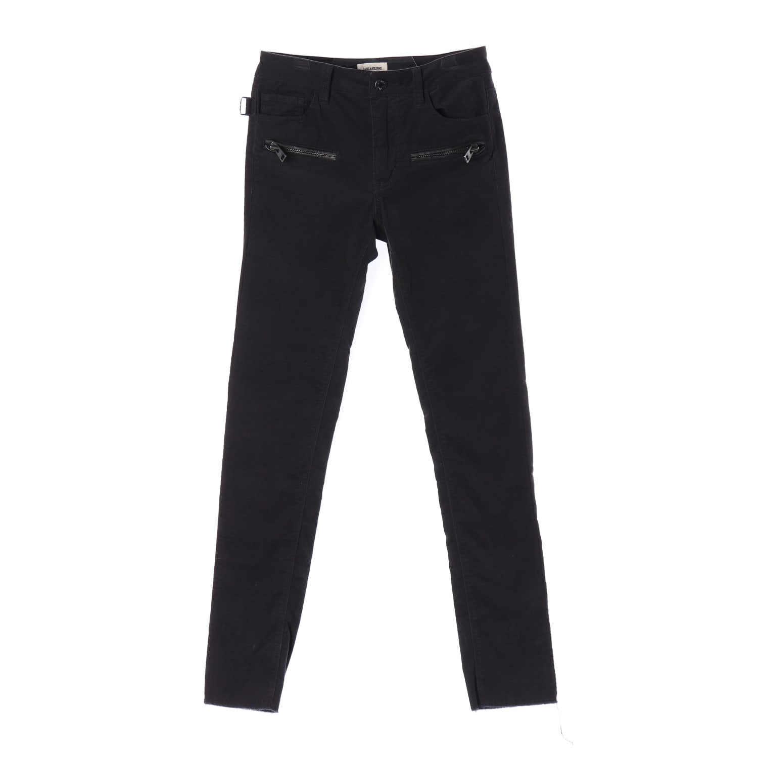 쟈딕앤볼테르 EVA ZIP VELOURS 스키니진 데님 팬츠 이미지 1