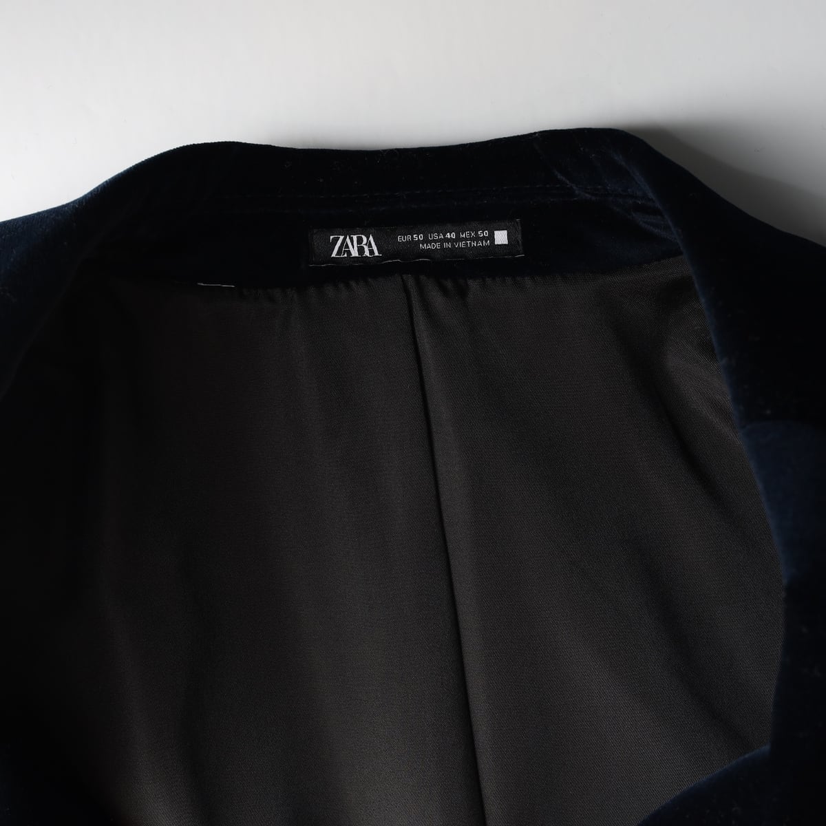 자라 ZARA 벨벳 블레이저 재킷 상세 이미지 3