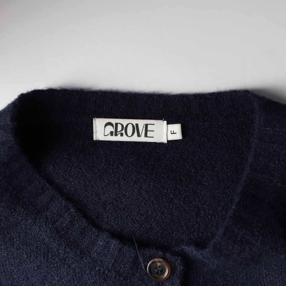 그로브 24FW 울 블렌드 로슨 가디건 상세 이미지 3