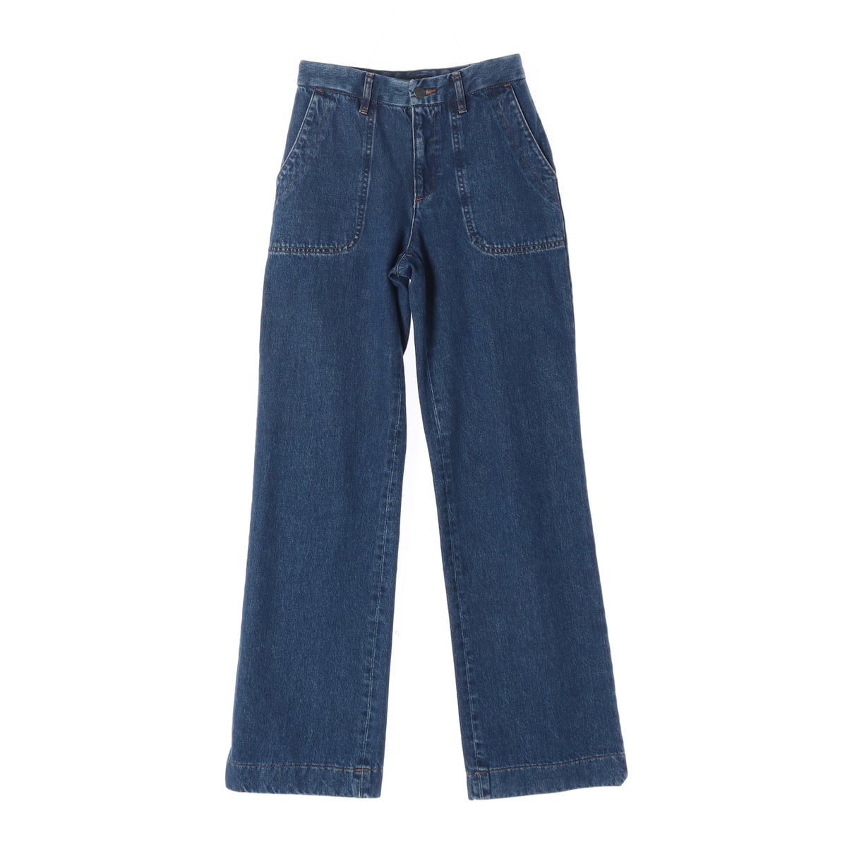 아페쎄 A.P.C. 23SS 씨사이드 하이라이즈 와이드 데님 팬츠 상세 이미지 1