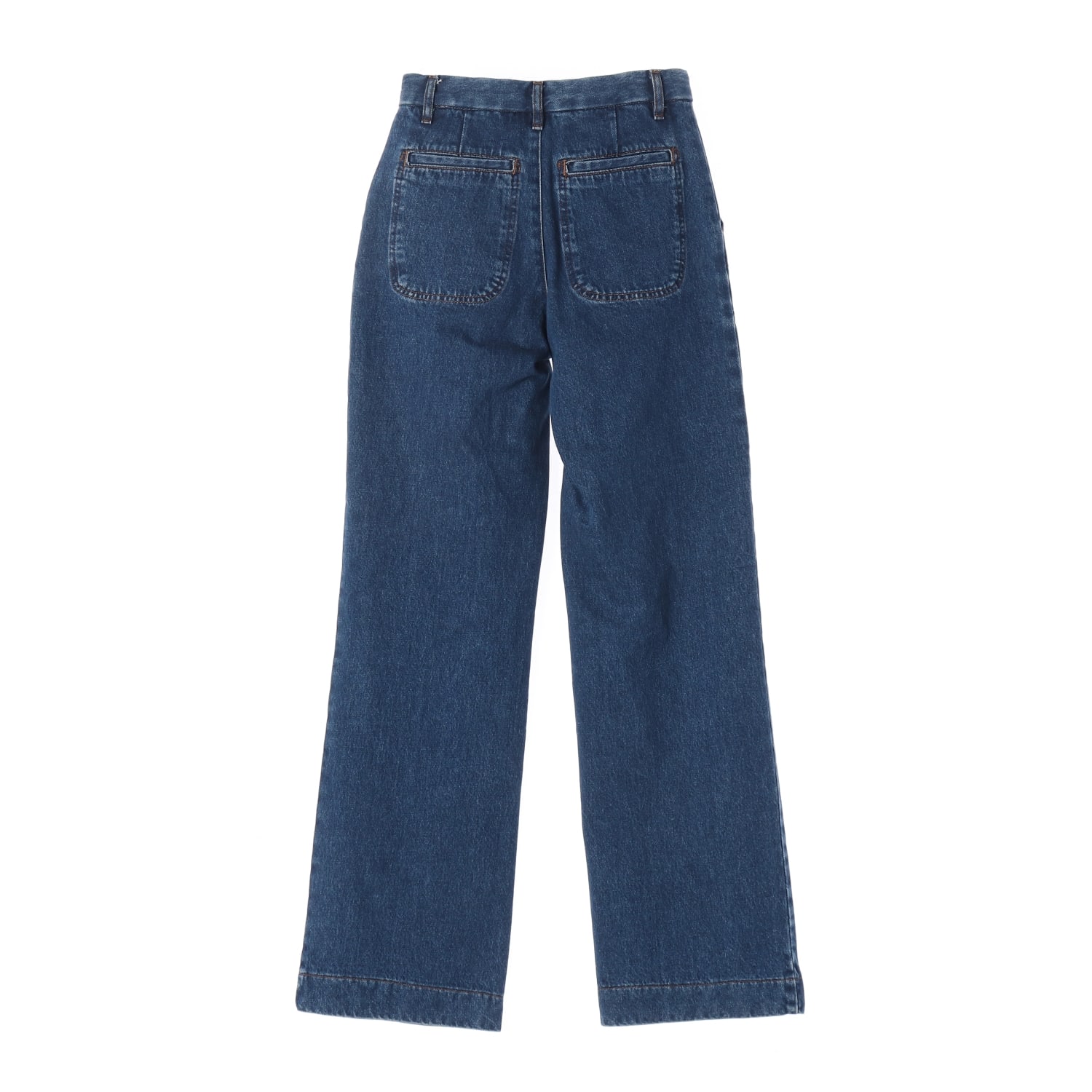 아페쎄 A.P.C. 23SS 씨사이드 하이라이즈 와이드 데님 팬츠 이미지 2