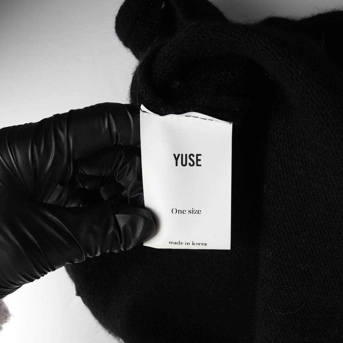 유즈 Yuse 21FW 울 캐시미어 블렌드 볼레로 크롭 니트 상세 이미지 3