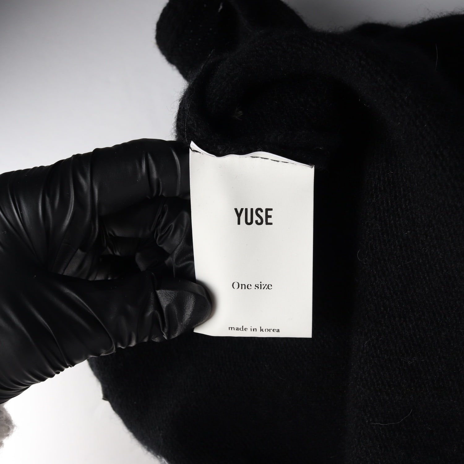 유즈 Yuse 21FW 울 캐시미어 블렌드 볼레로 크롭 니트 이미지 3
