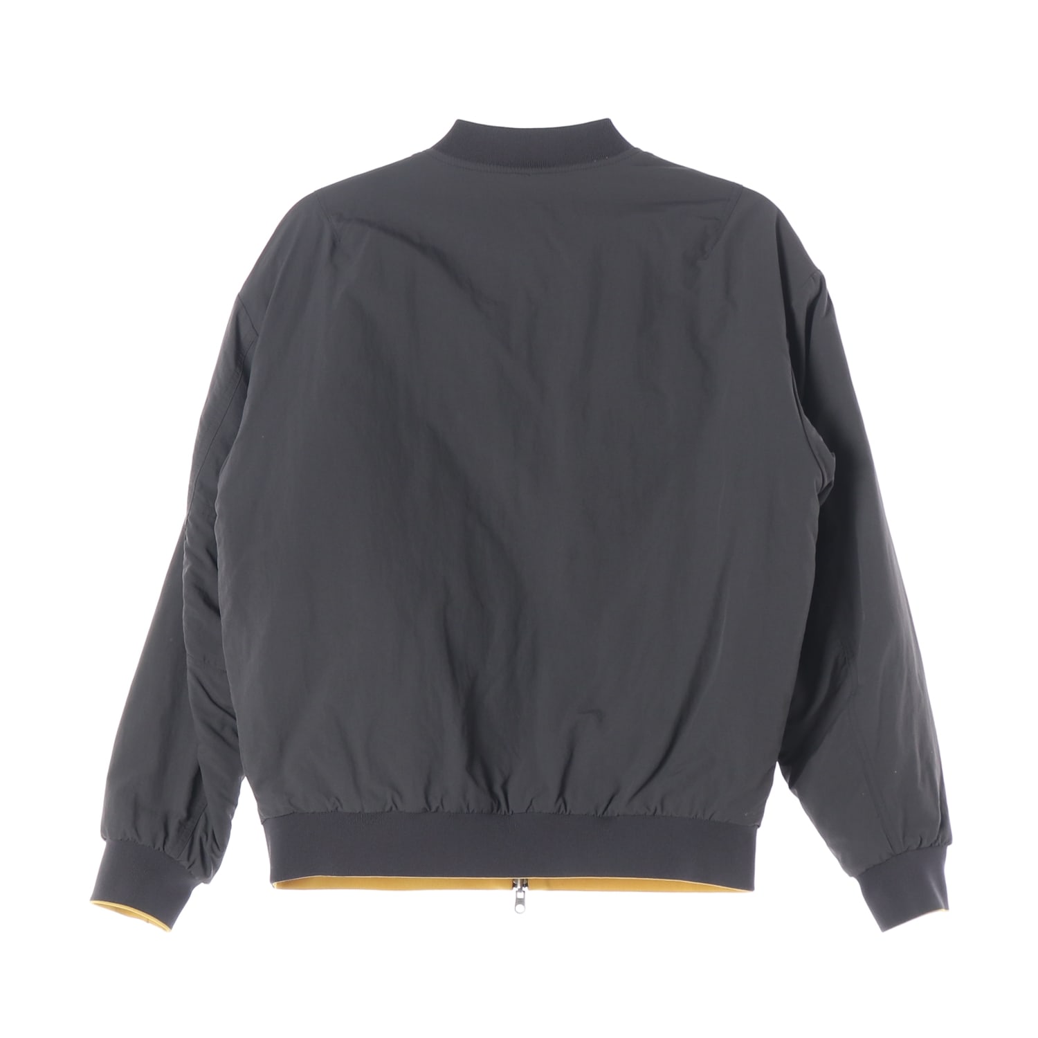 엄브로 23FW 더블데커 리버서블 패딩 봄버 재킷 딥 옐로우 이미지 2