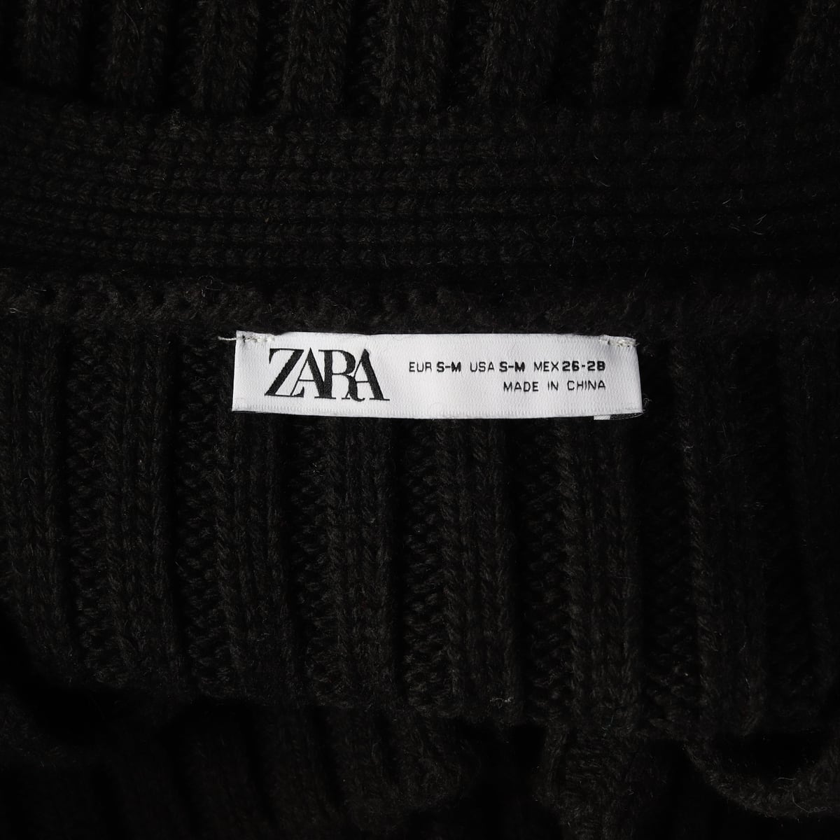 자라 ZARA 울 블렌드 스트라이프 오버핏 니트 가디건 상세 이미지 3