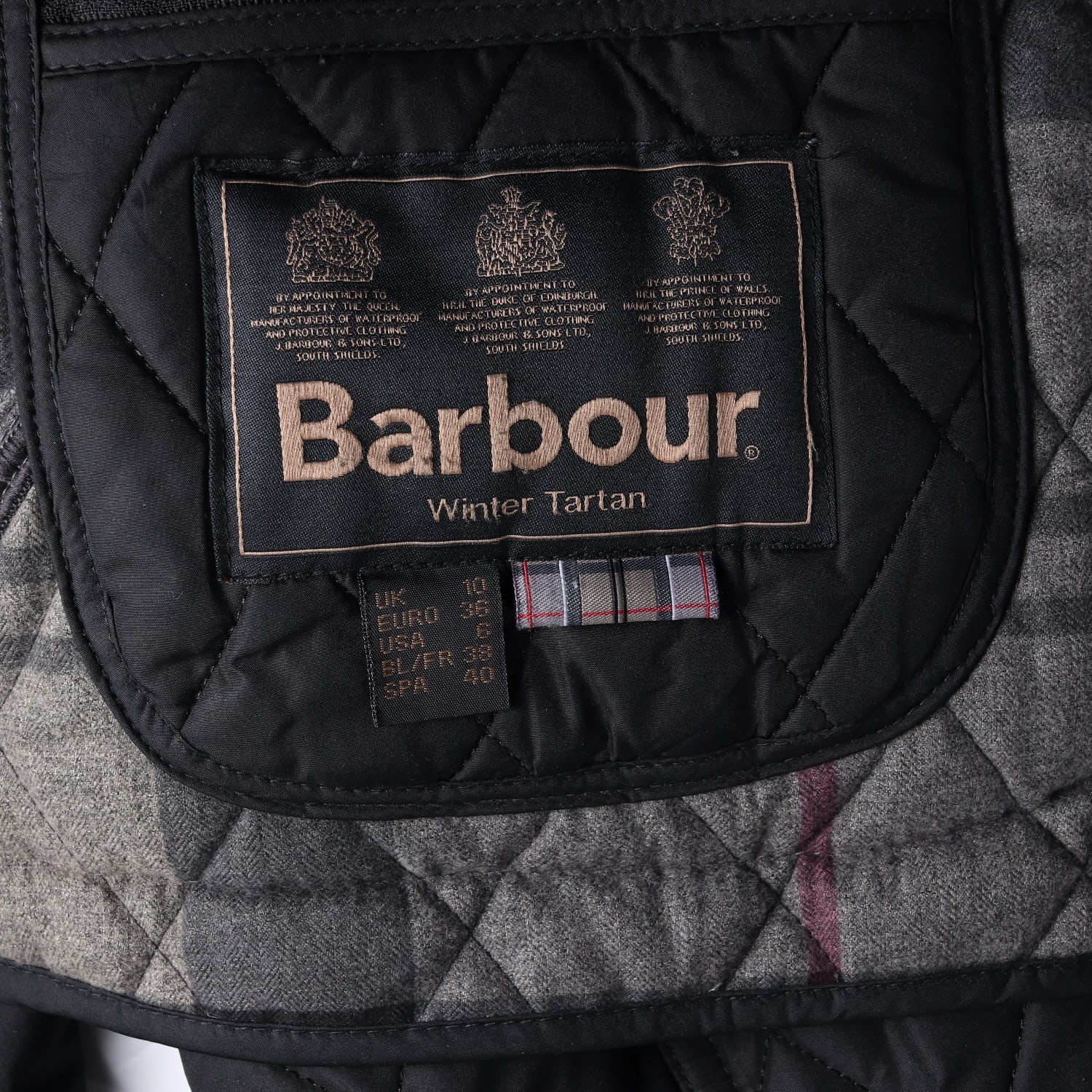 바버 BARBOUR 퀼팅 경량 패딩 재킷 이미지 5