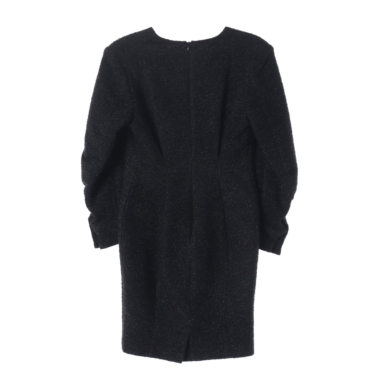 오브제 22FW 브이넥 트위드 원피스 상세 이미지 2