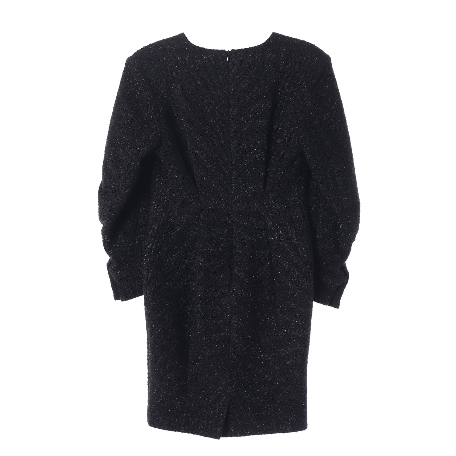 오브제 22FW 브이넥 트위드 원피스 이미지 2