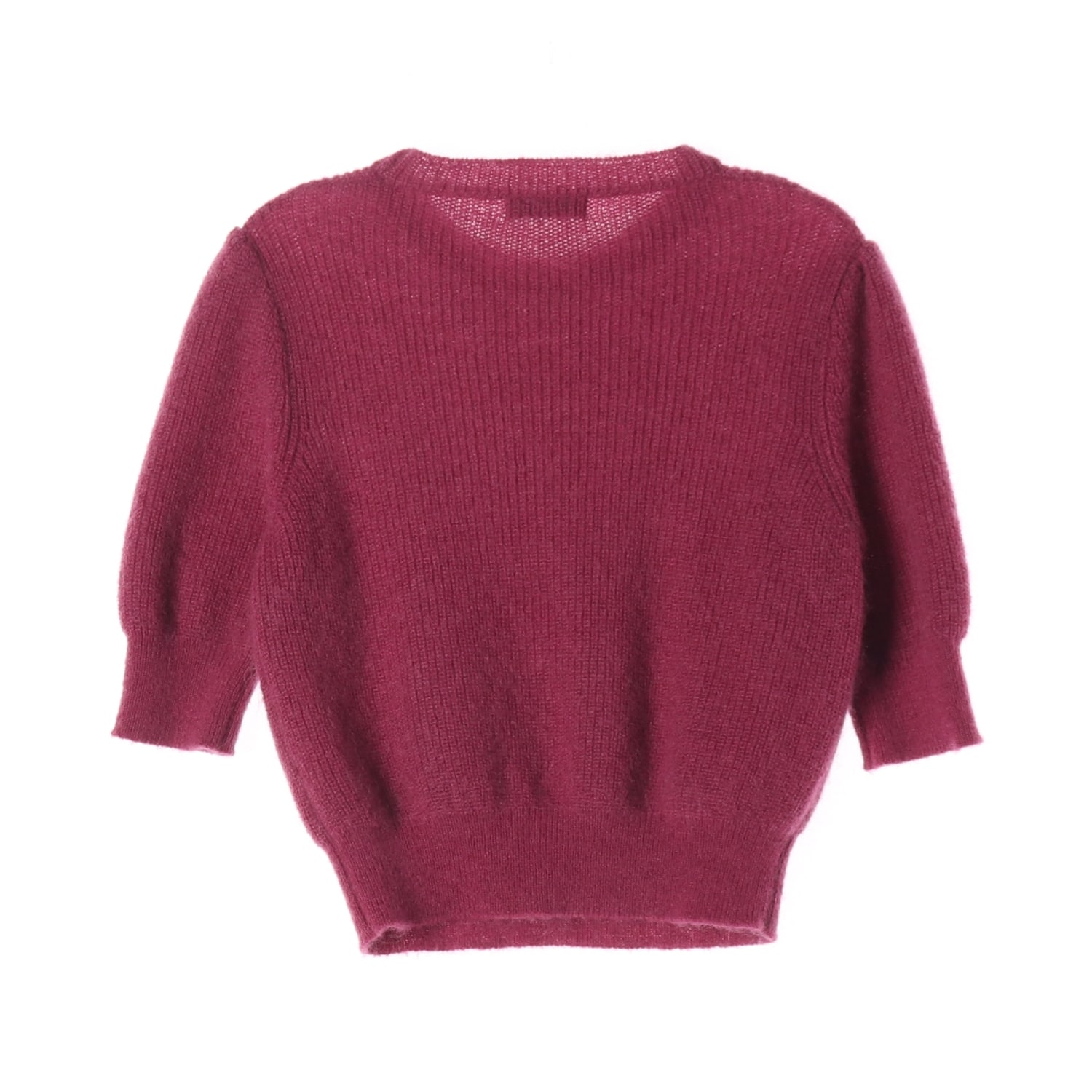 에프알알더블유 FRRW 22FW 모헤어 블렌드 반팔 니트 탑 이미지 2