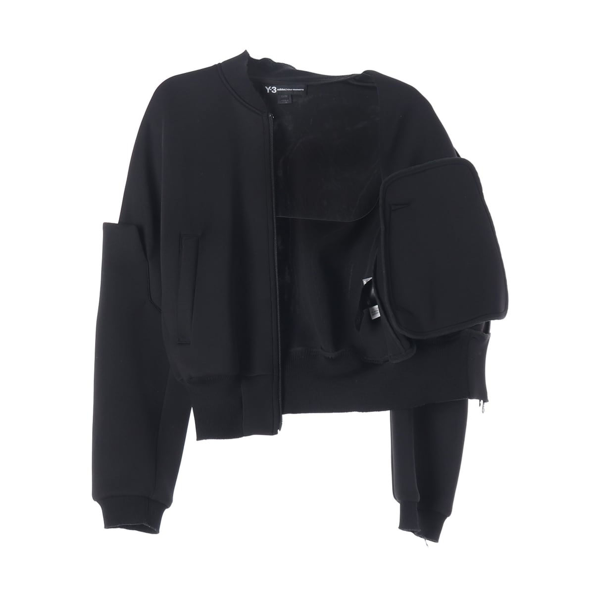 Y-3 요지 야마모토 X 아디다스 스페이서 봄버 재킷 상세 이미지 2