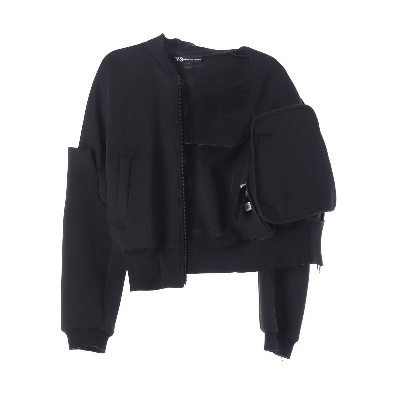 Y-3 요지 야마모토 X 아디다스 스페이서 봄버 재킷 이미지 2