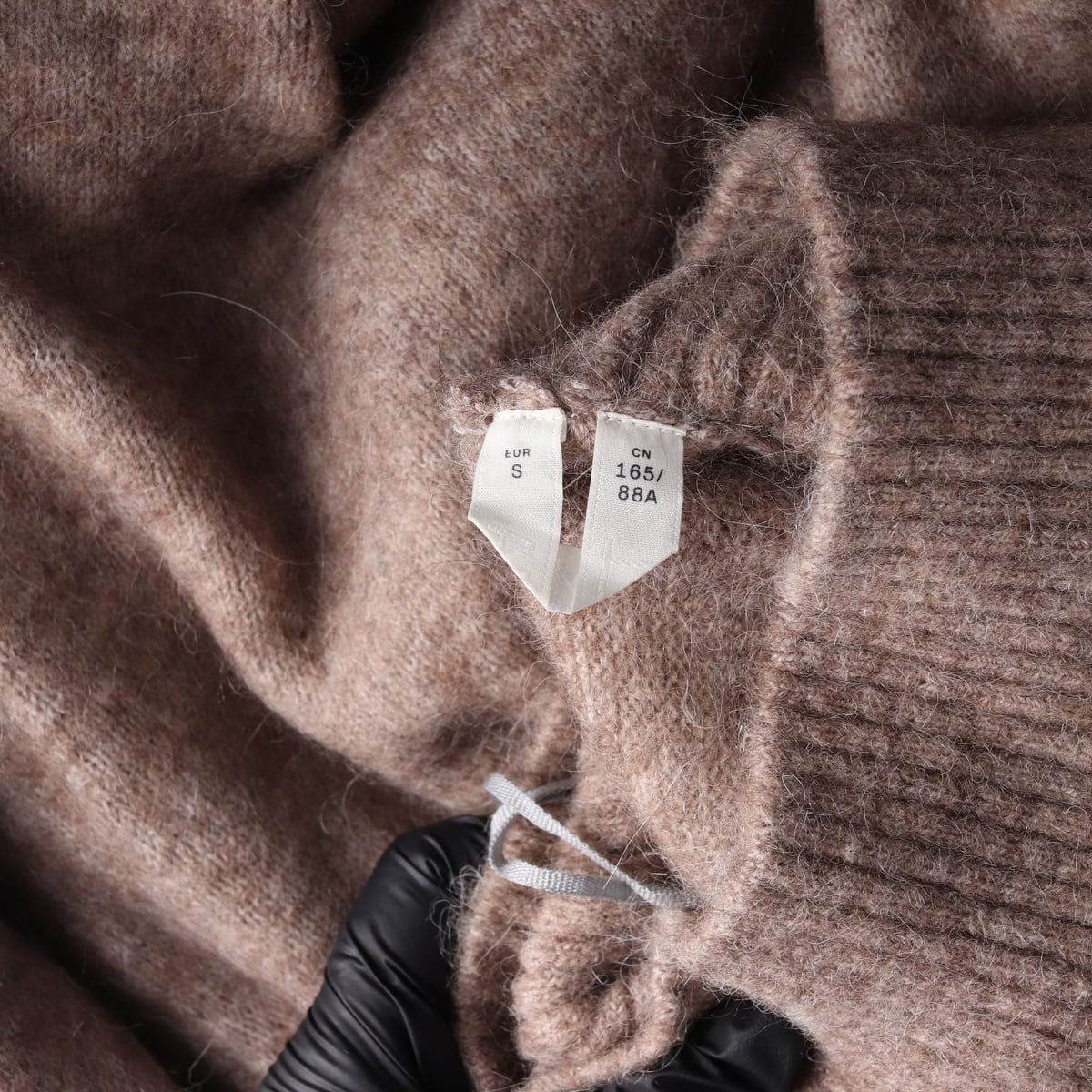아르켓 21FW 울 알파카 블렌드 터틀넥 롱 니트 스웨터 상세 이미지 4